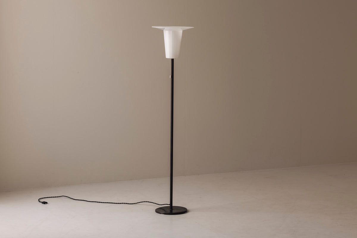 Model 2030 Floor Lamp by Uno & Östen Kristiansson for Luxus, Sweden, 1960s — side angle