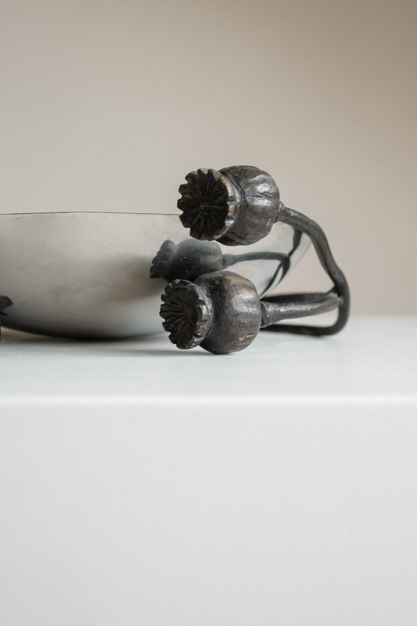 Michael Aram Poppy Nut Bowl — lifestyle setting