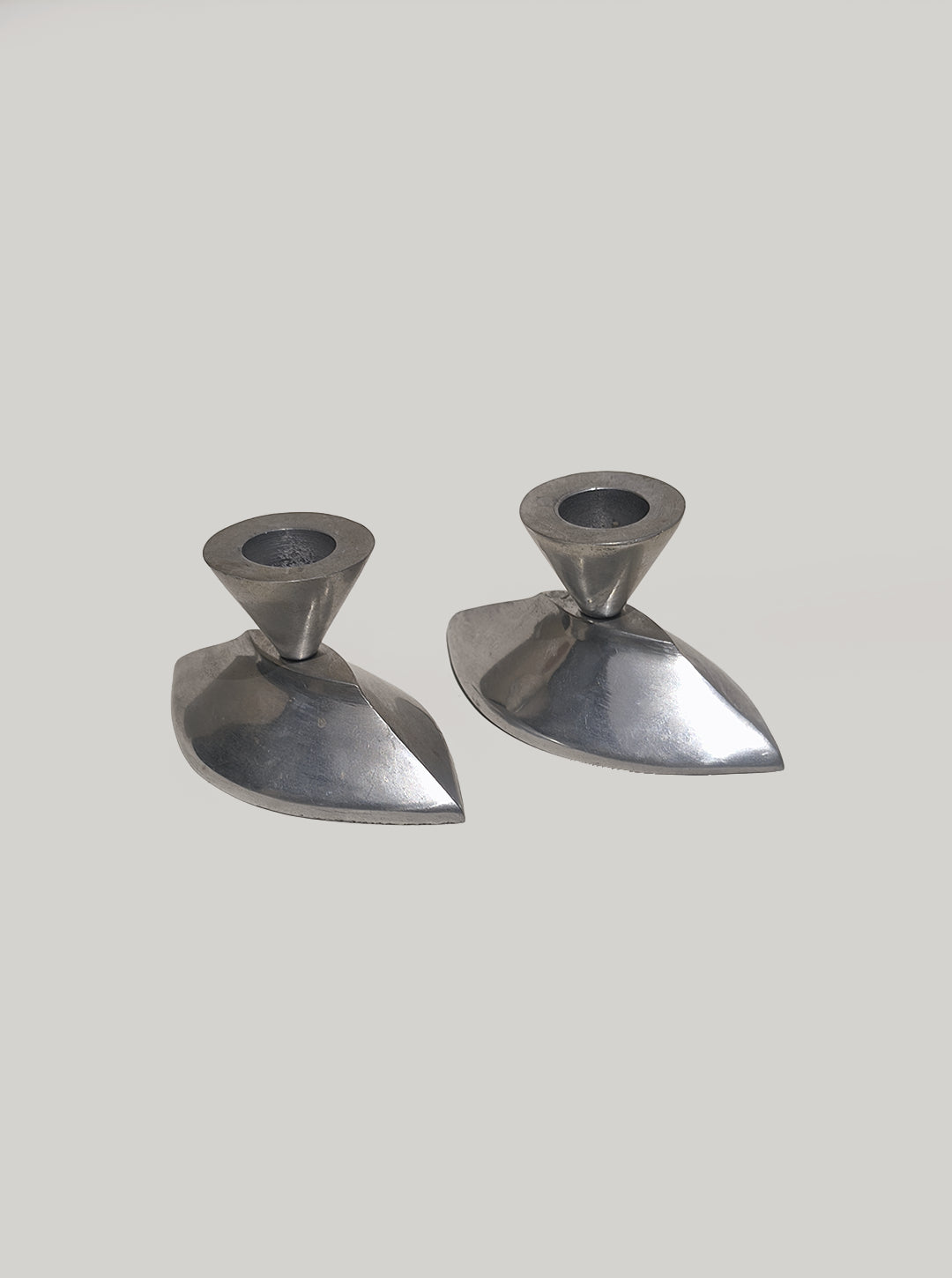 Pair of Candle Holders — detail view