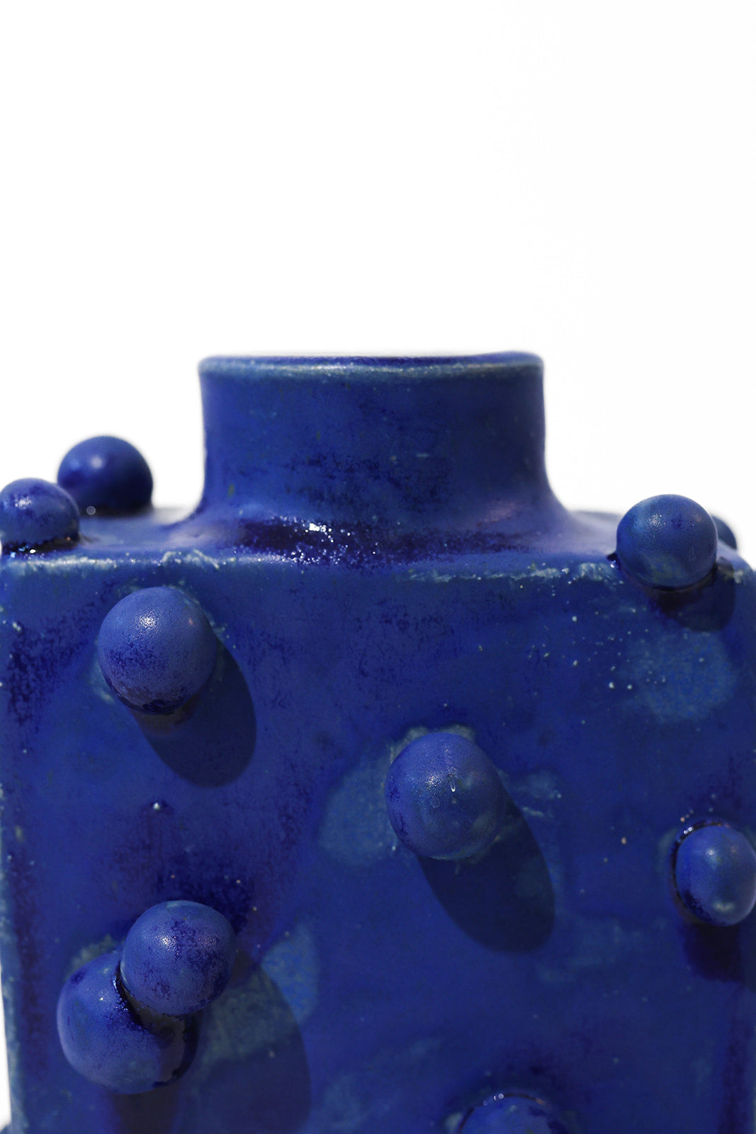 Ceramic Vase Sphères - Small azurite — alternate view
