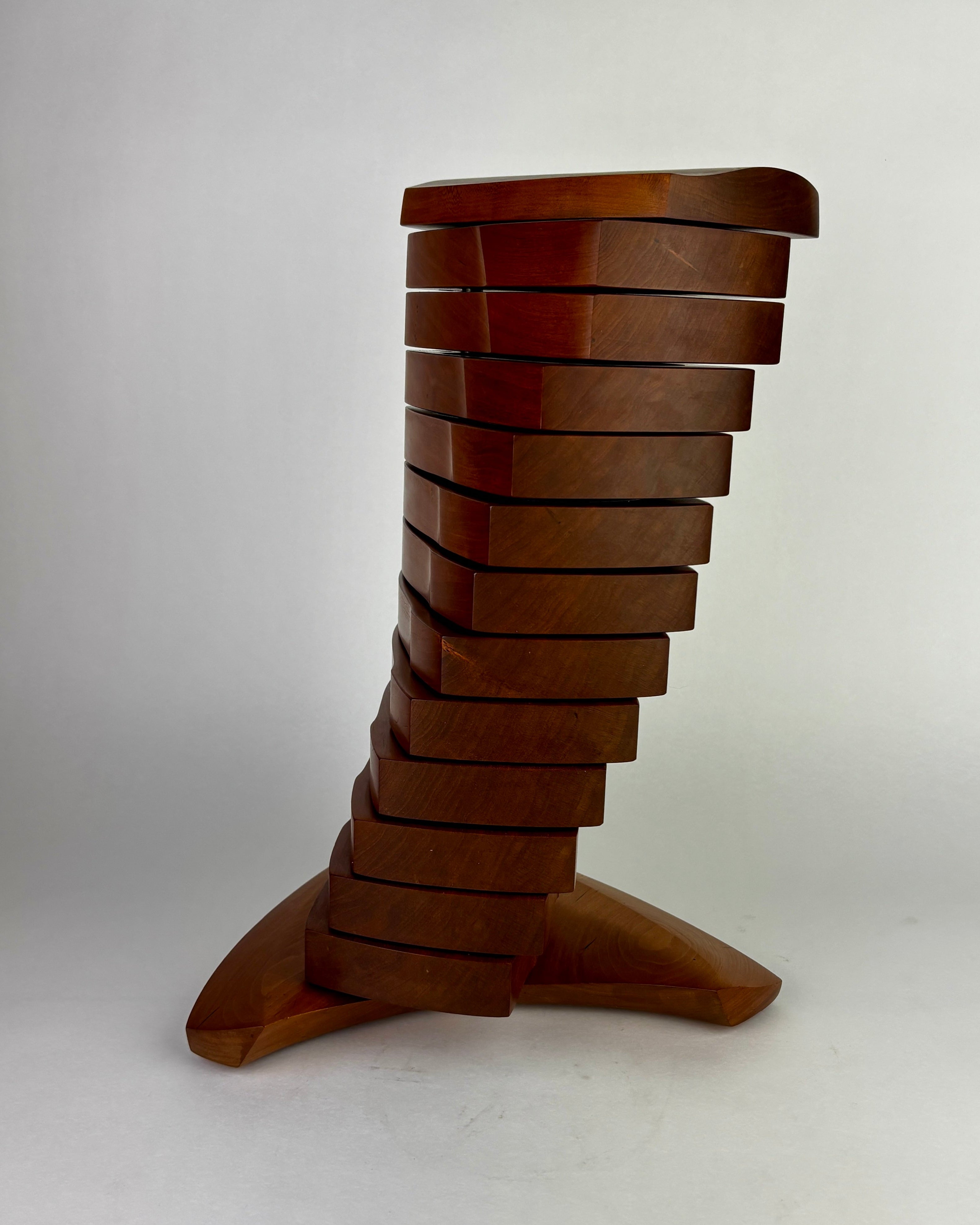 Modern Teak Jewelry Box