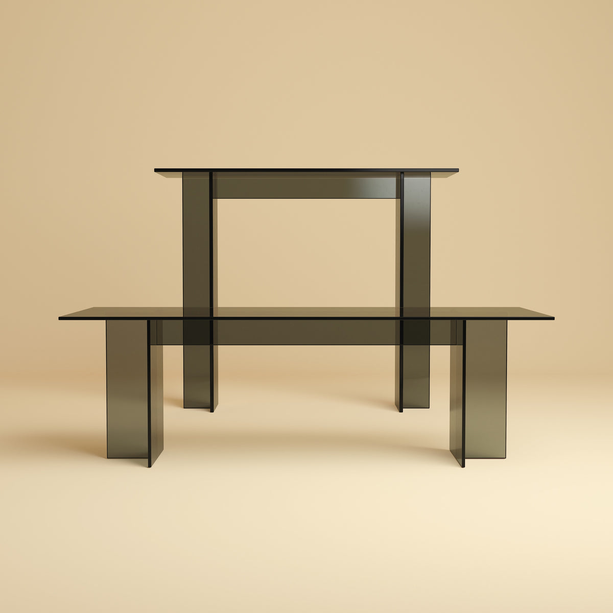 Glass Console Table - NAZ Series — additional view