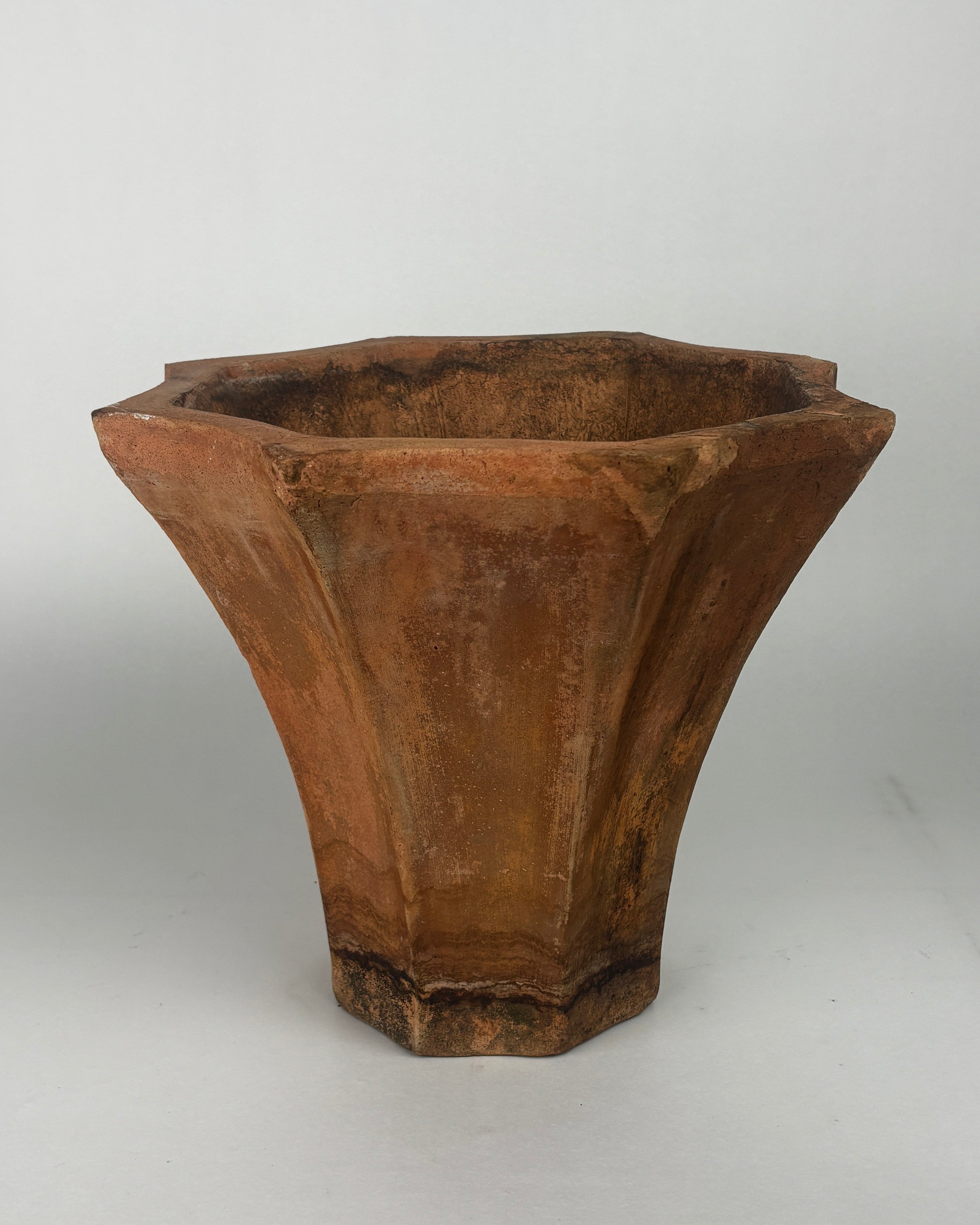 French Art Deco, Terra Cotta Plant Pot, 1920's