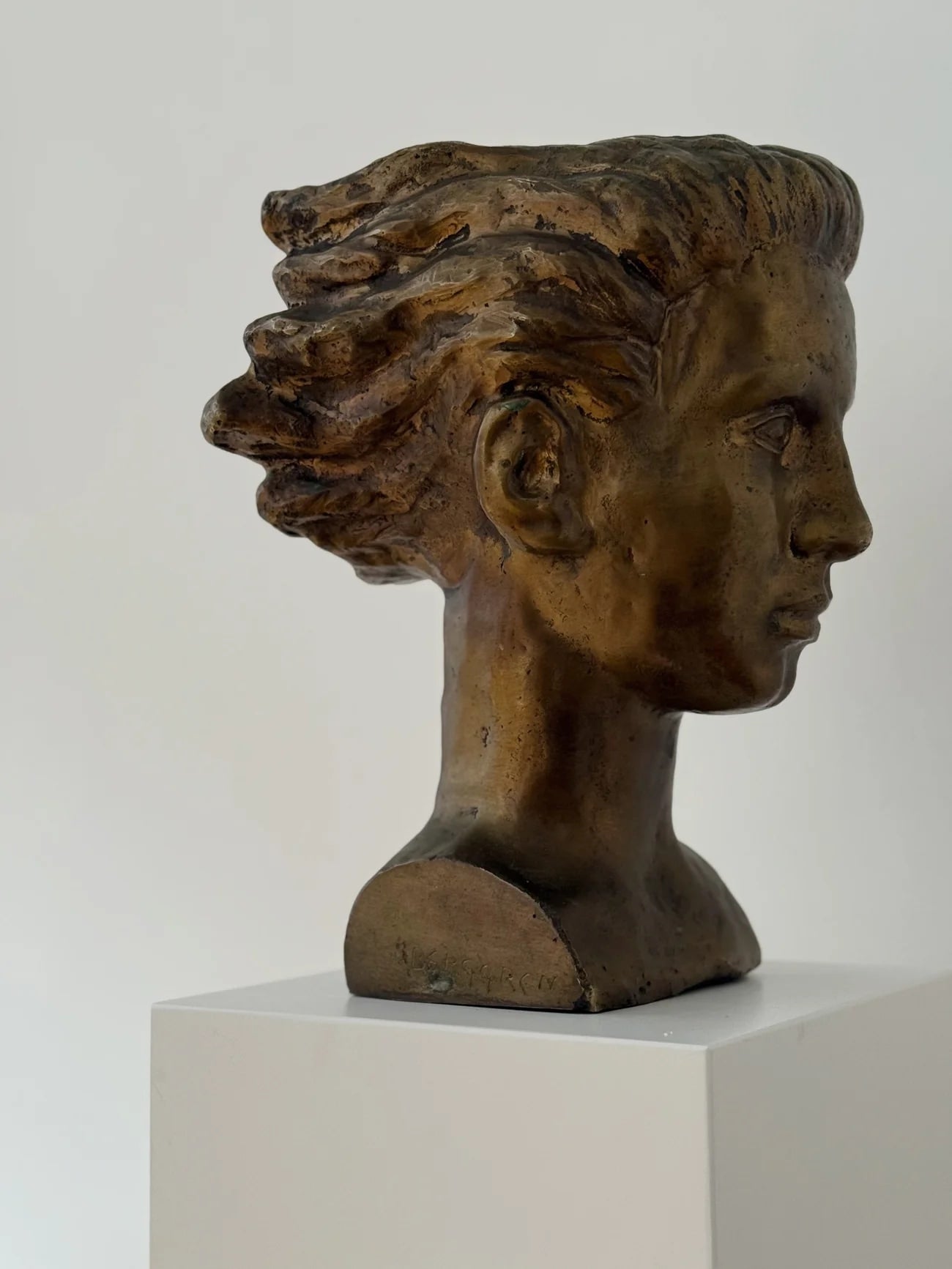 Sculpture en bronze par Sigge Berggren