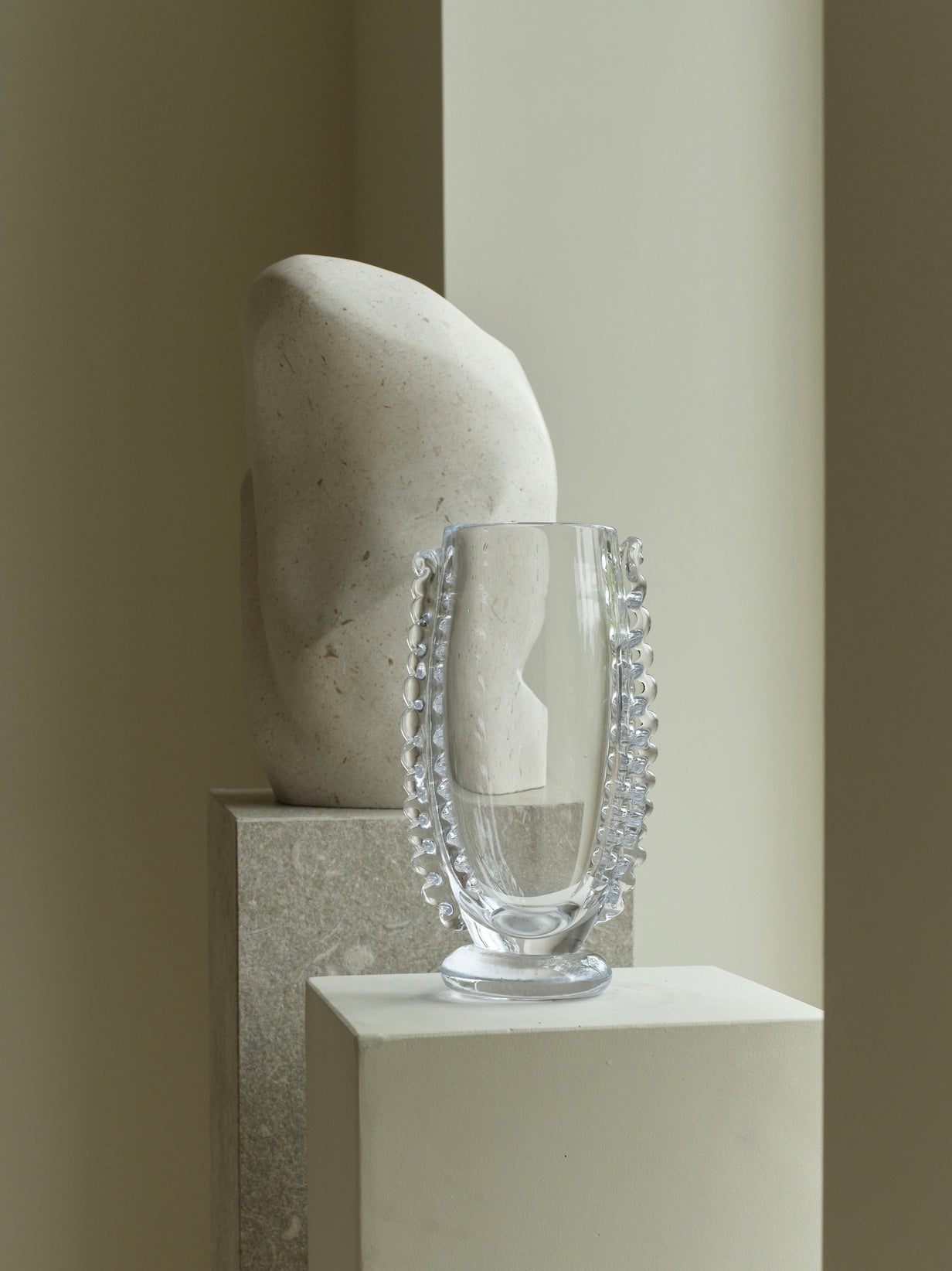 Handblown glass vase no7 by 2222Studio | The Oblist
