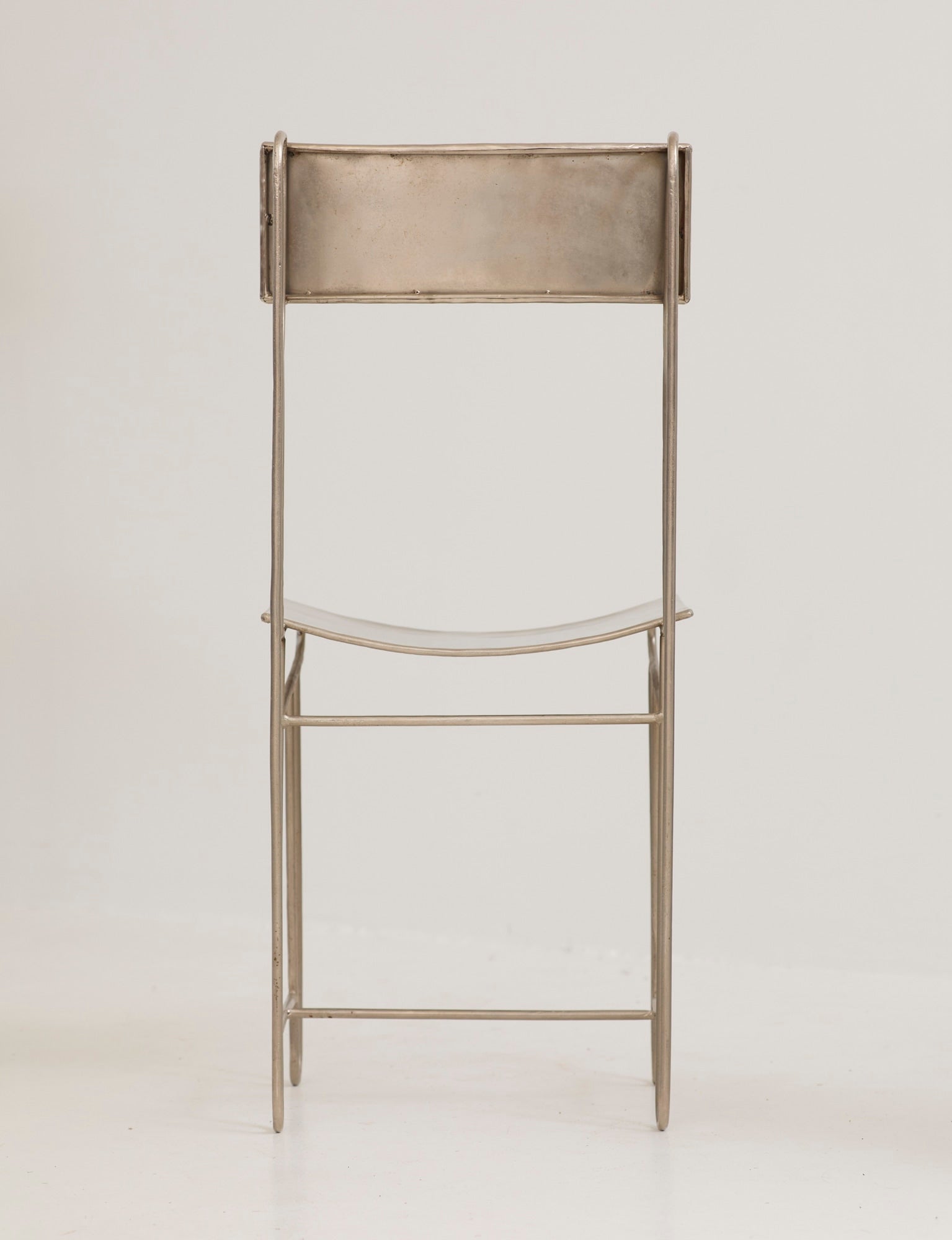 Set of 4 Metal Artist Dining Chairs from France Circa 1960-70