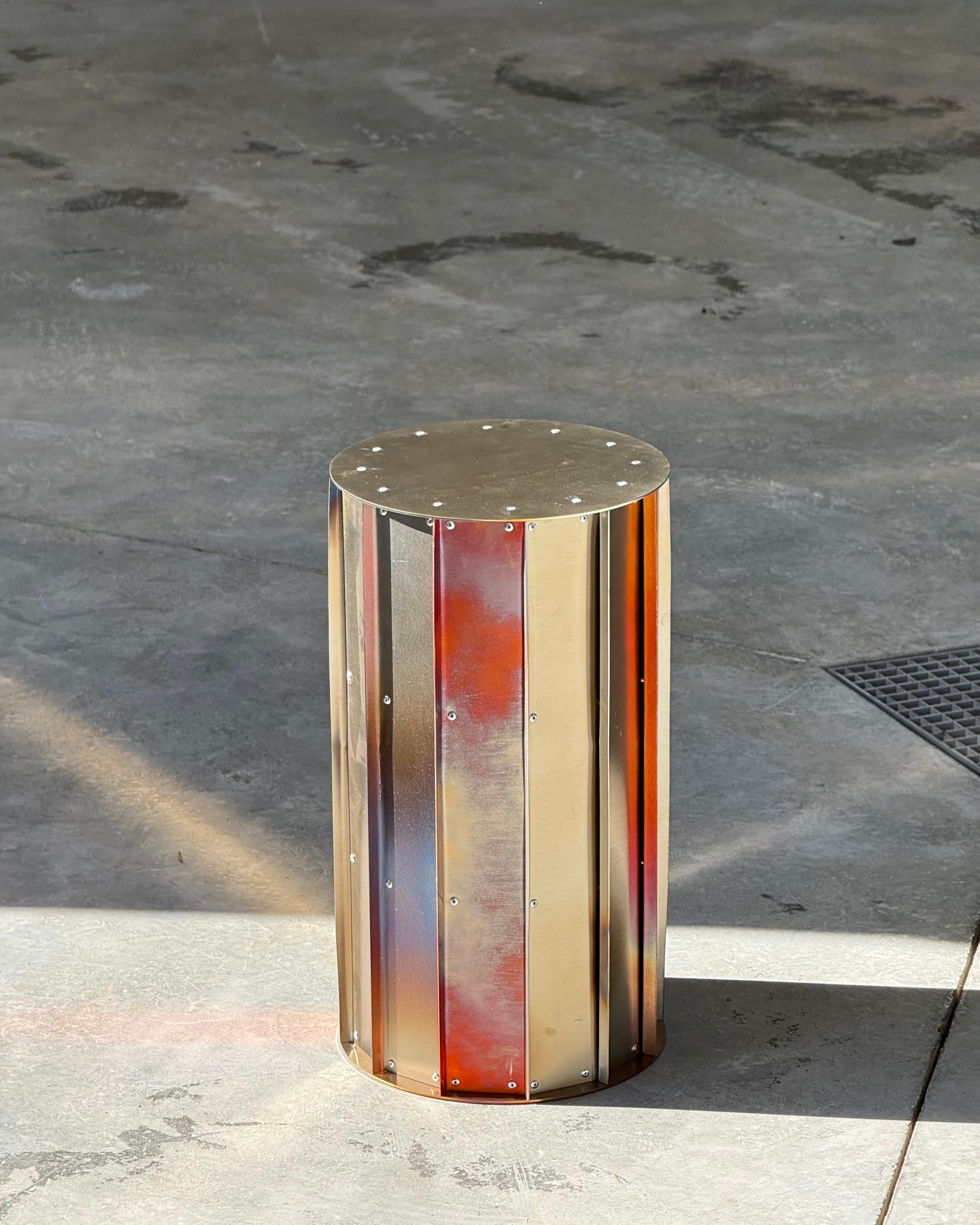 Set of 3 Stools – Golden Ruins Collection — lifestyle setting