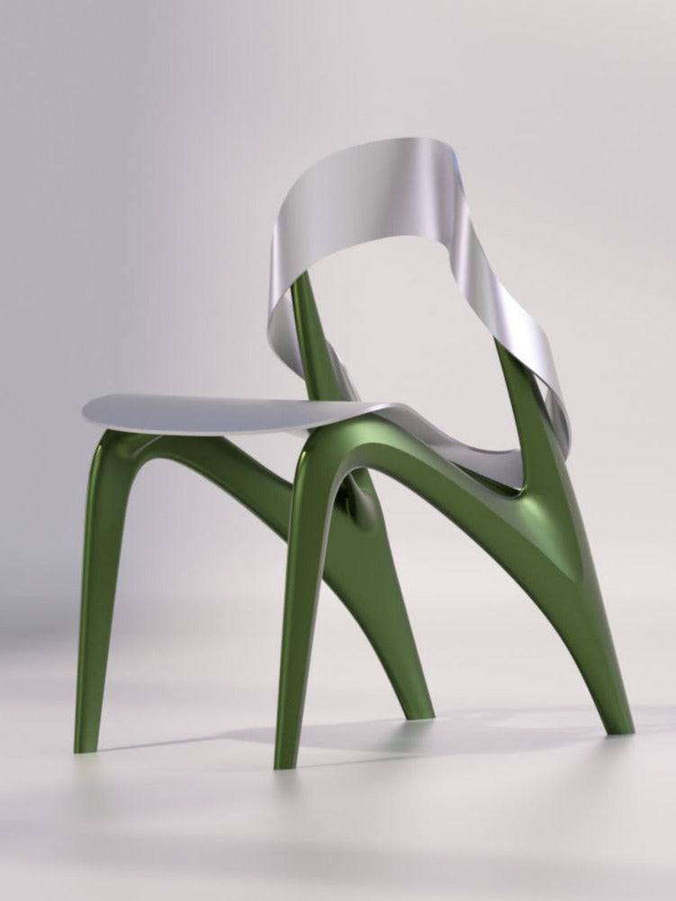 IA STANDARD Stainless Steel Chair - YING — in context