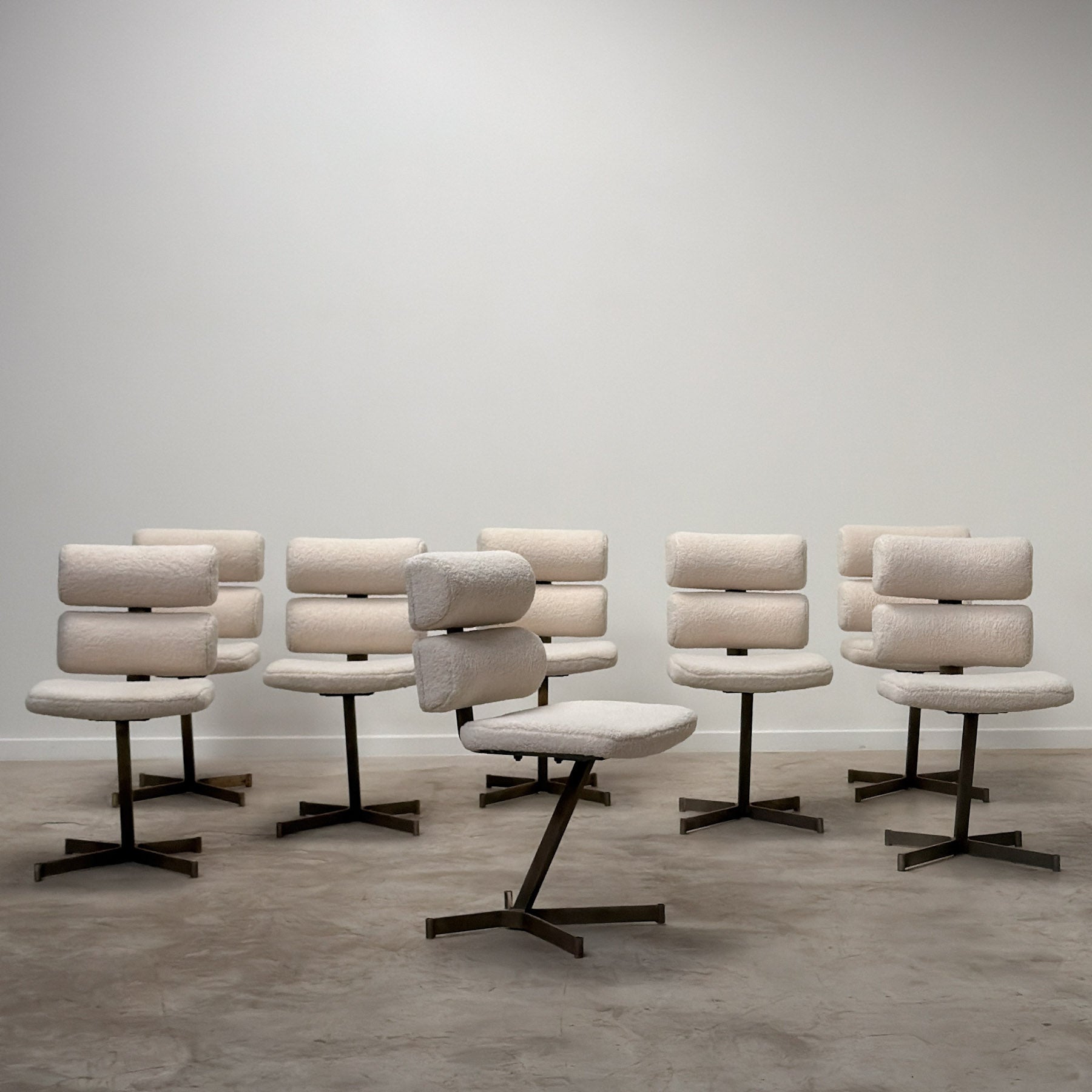 Space Age Dining Chairs, 1970s — detail view