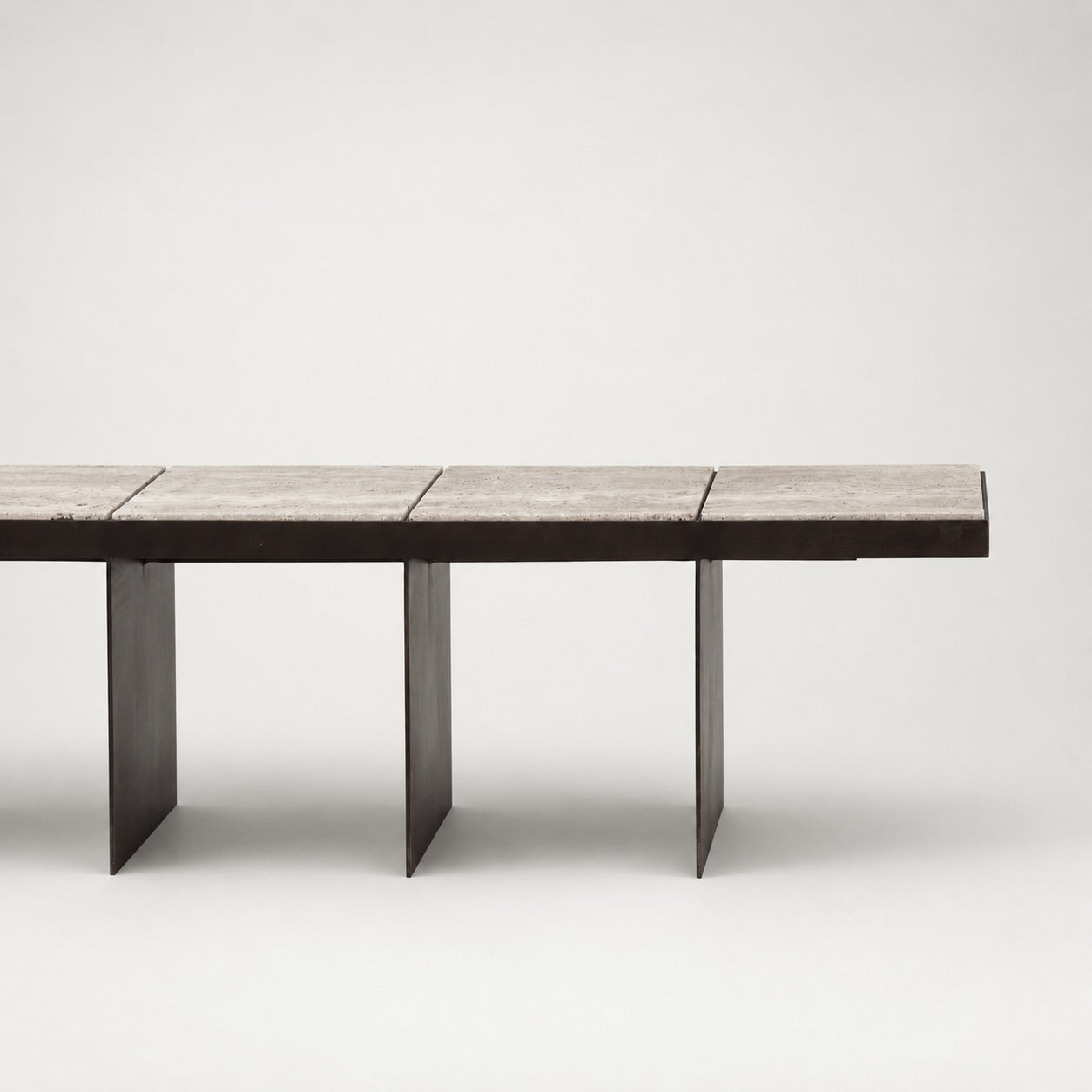 Magadi Seating Bench — side angle
