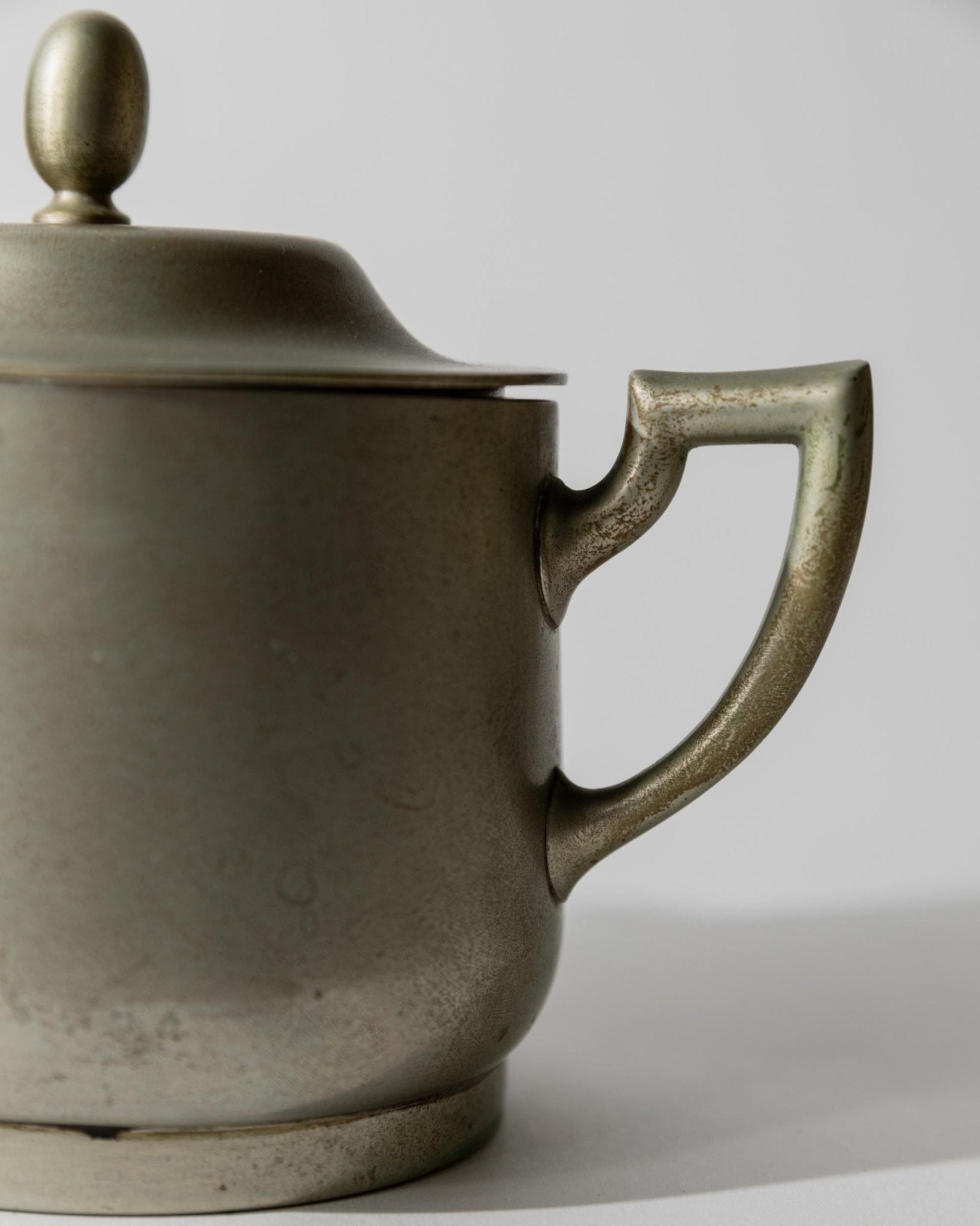 Vintage 1950s Silver Plated Lidded Box, Elegant Two Handle Design with Classic Form, Table Accent, Timeless Serving Piece, Noble Gift Idea — close-up