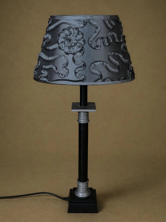 80s Amsterdam Vintage Table Lamp in Metal by Blisse | The Oblist
