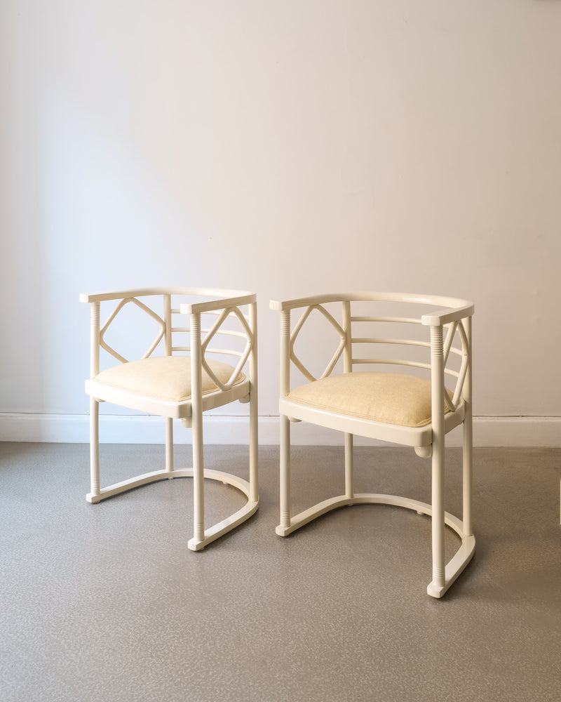 Bentwood Chairs Model 728 Josef Hoffman by Collection apart | The Oblist — cream color, modern design