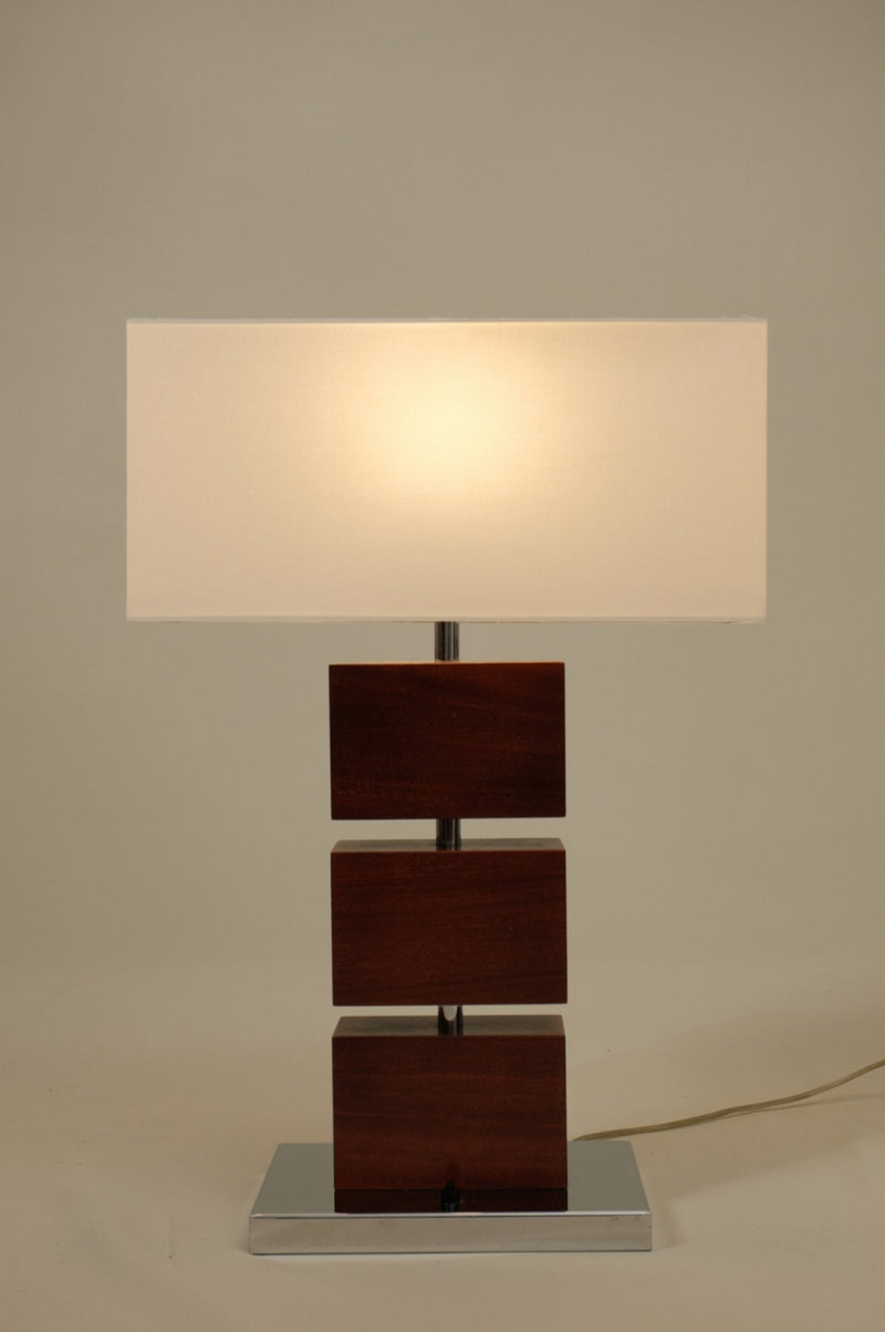 Pair of French Hotel Table Lamps — detail view