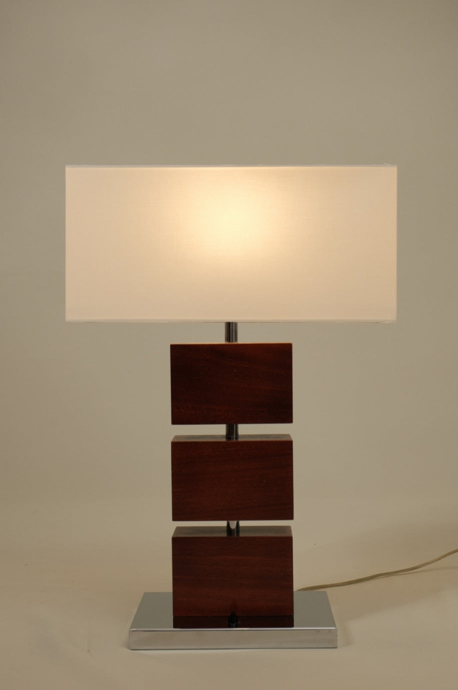 Pair of French Hotel Table Lamps — detail view
