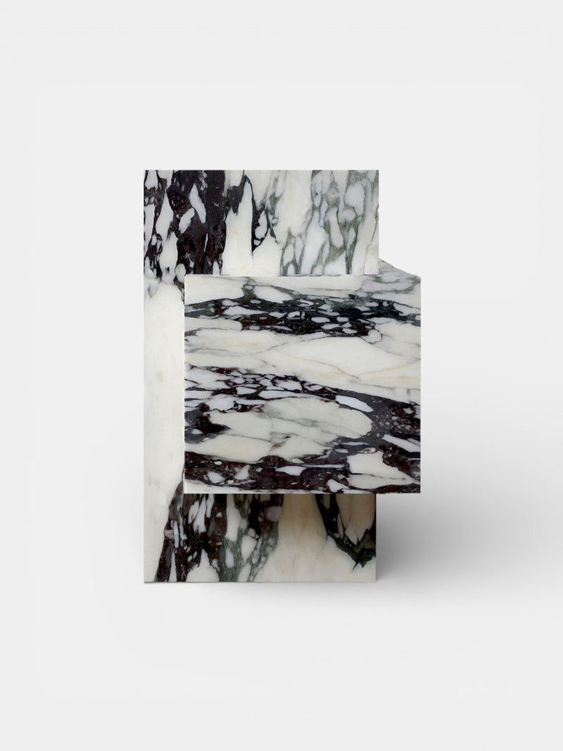 Ella Calacatta Viola Marble Table by Marbera | The Oblist
