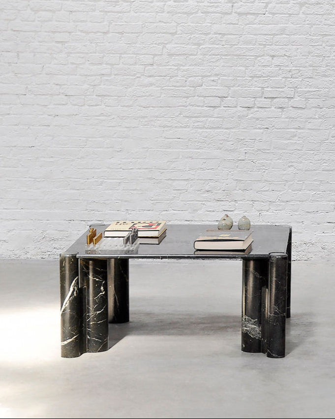 Marble Coffee Table In The Style Of Gae Aulenti, Italy 1960s