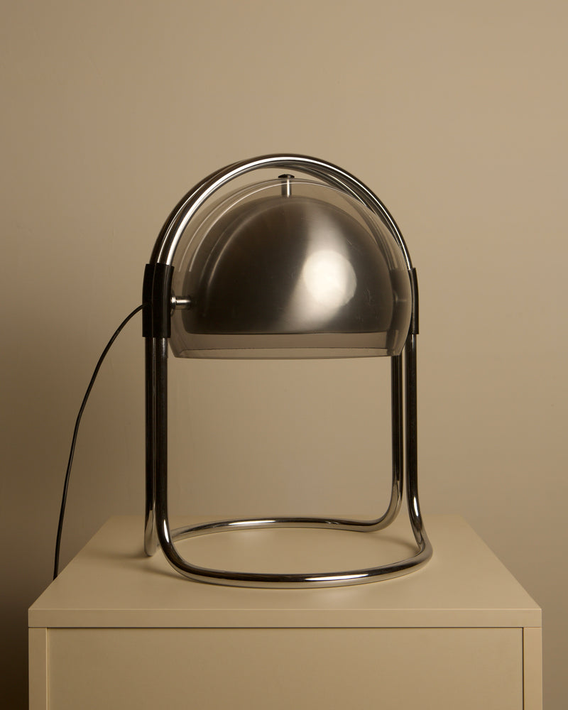 Table lamp by André Ricard for Metalarte, 1973 — side angle