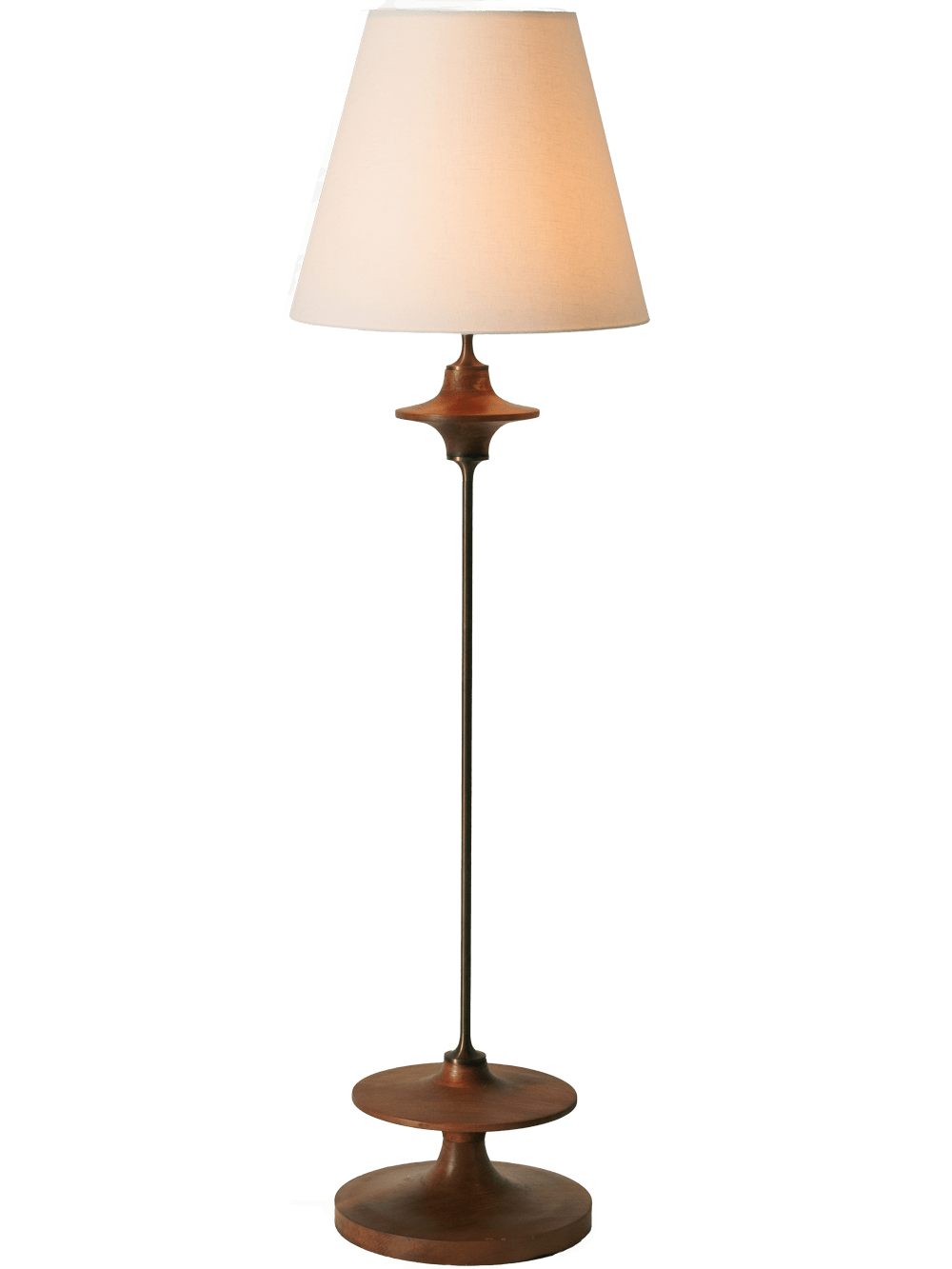 Hour Agathis Floor Lamp — close-up