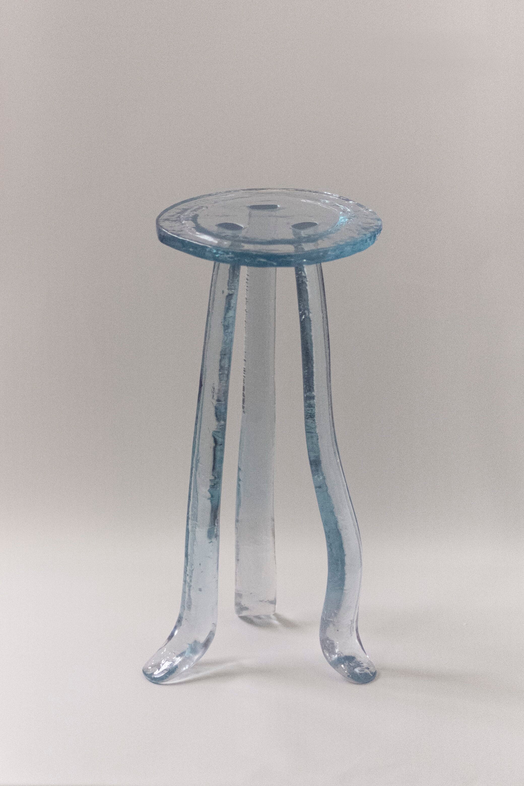 Table d'appoint Lung 1.0 Bleu