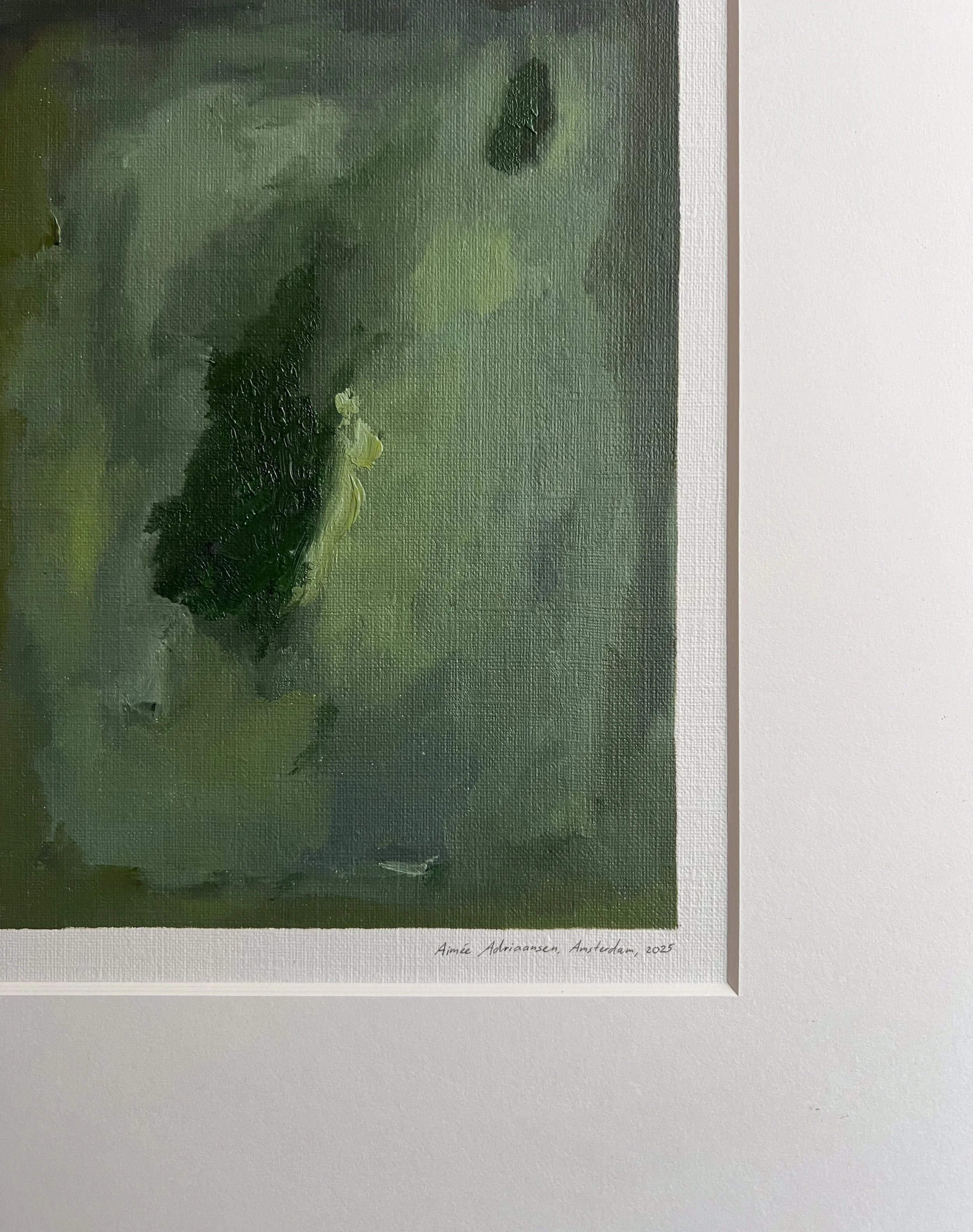 Peinture à l'huile sur papier - 8 - par Aimée Adriaansen (2025)