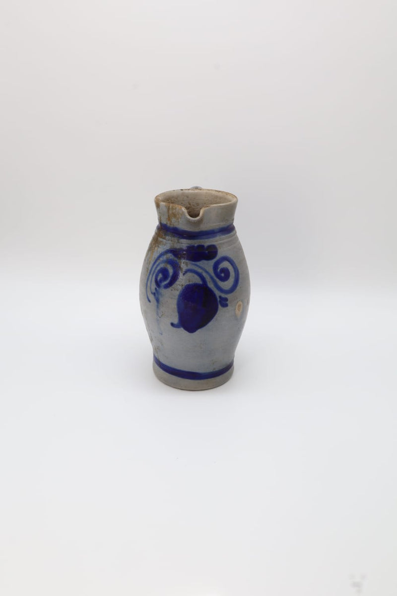 Vintage Stoneware Pitcher – Germany (c. 1950–1970) by Forma Finds | The Oblist