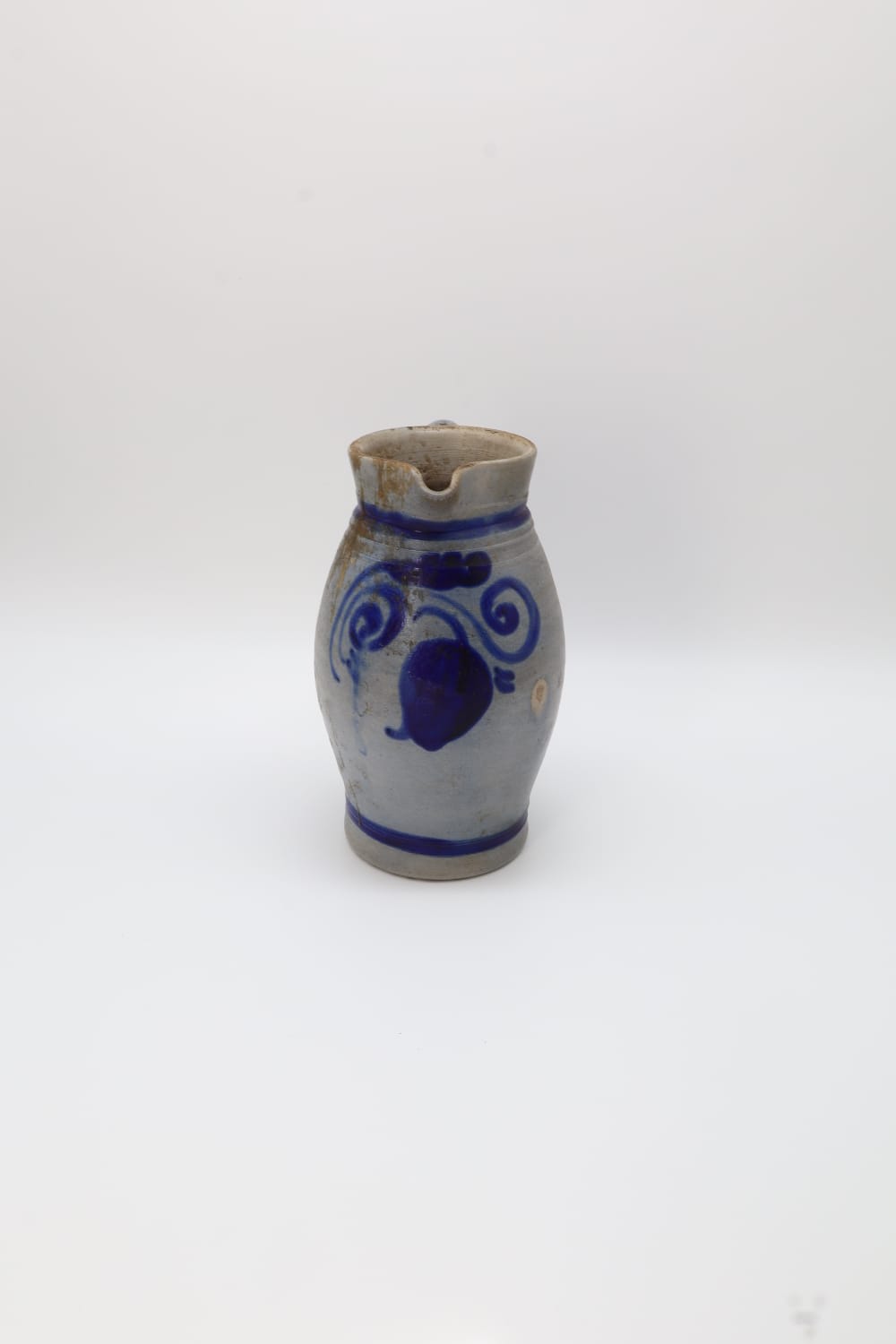 Vintage Stoneware Pitcher – Germany (c. 1950–1970) by Forma Finds | The Oblist