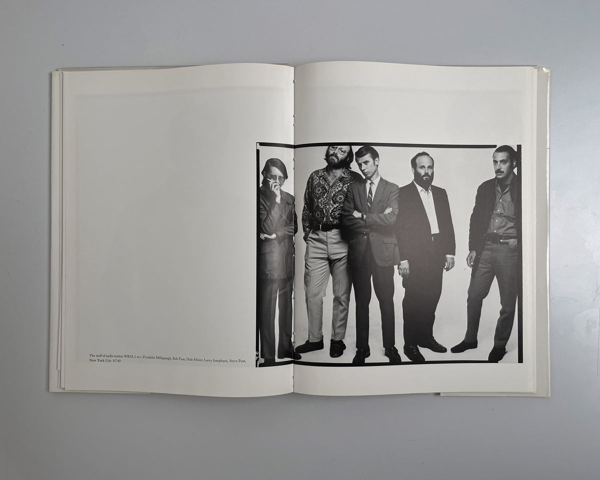 Richard Avedon - Portraits, First French Edition, Éditions du Chêne, 1976 — lifestyle setting