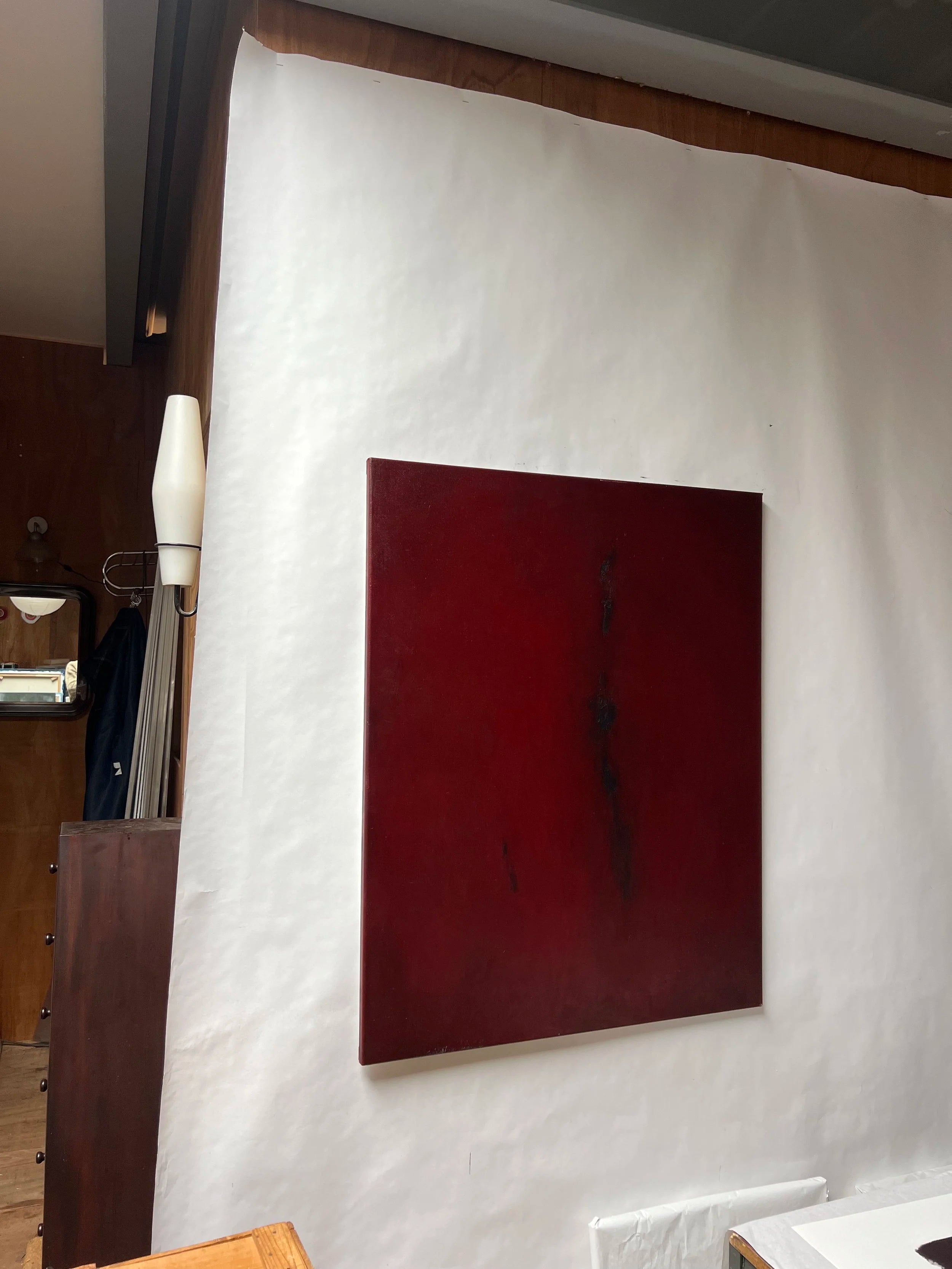 A Darkened Radiance (2024) - Oil Painting by Aimée Adriaansen — detail view
