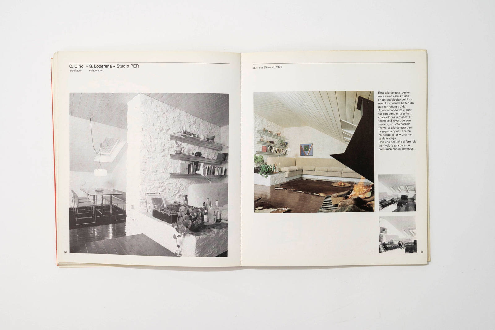 Habitat No 1: The Living Room, 1975 Interiors Book — detail view