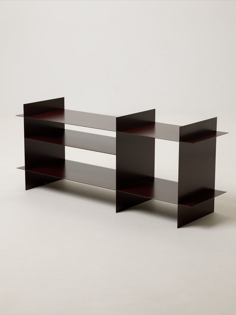 Steel Grid Shelving Unit by Dot Objects | The Oblist