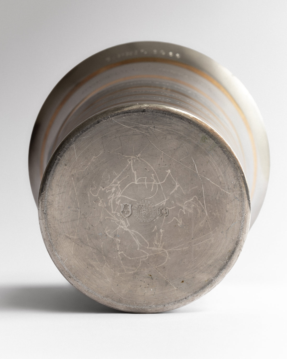 Pewter and Brass Vase by Estrid Ericson for Svenskt Tenn — additional view