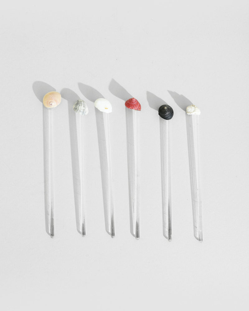 Shell Swizzle Set by Villa | The Oblist