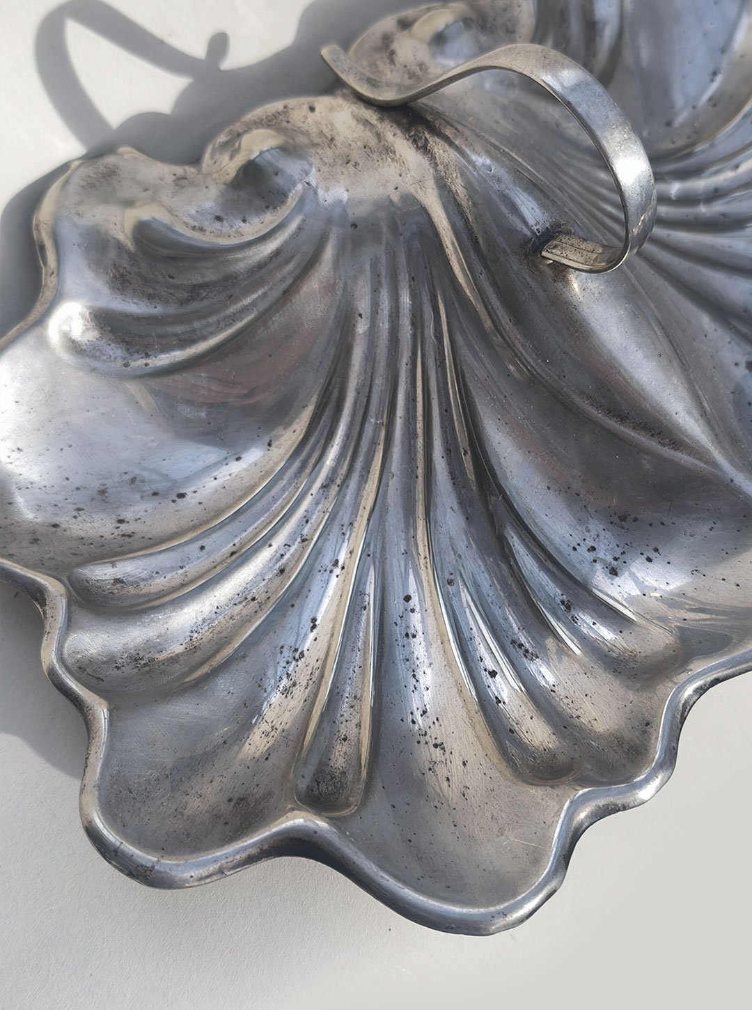 Art Nouveau Double Tray — side angle