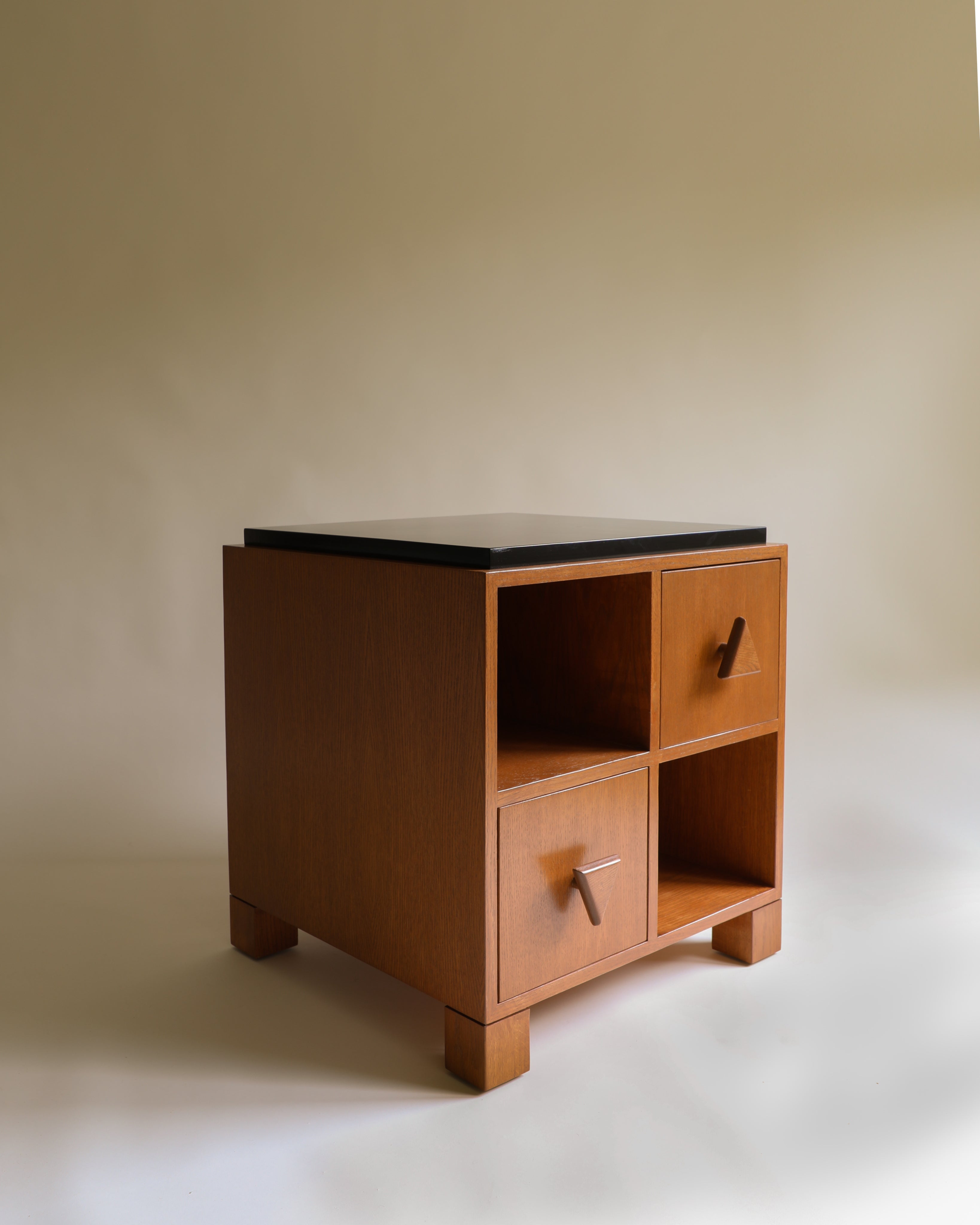 Felix Nightstand by Studio Miranda Martin | The Oblist — wood construction, modern design