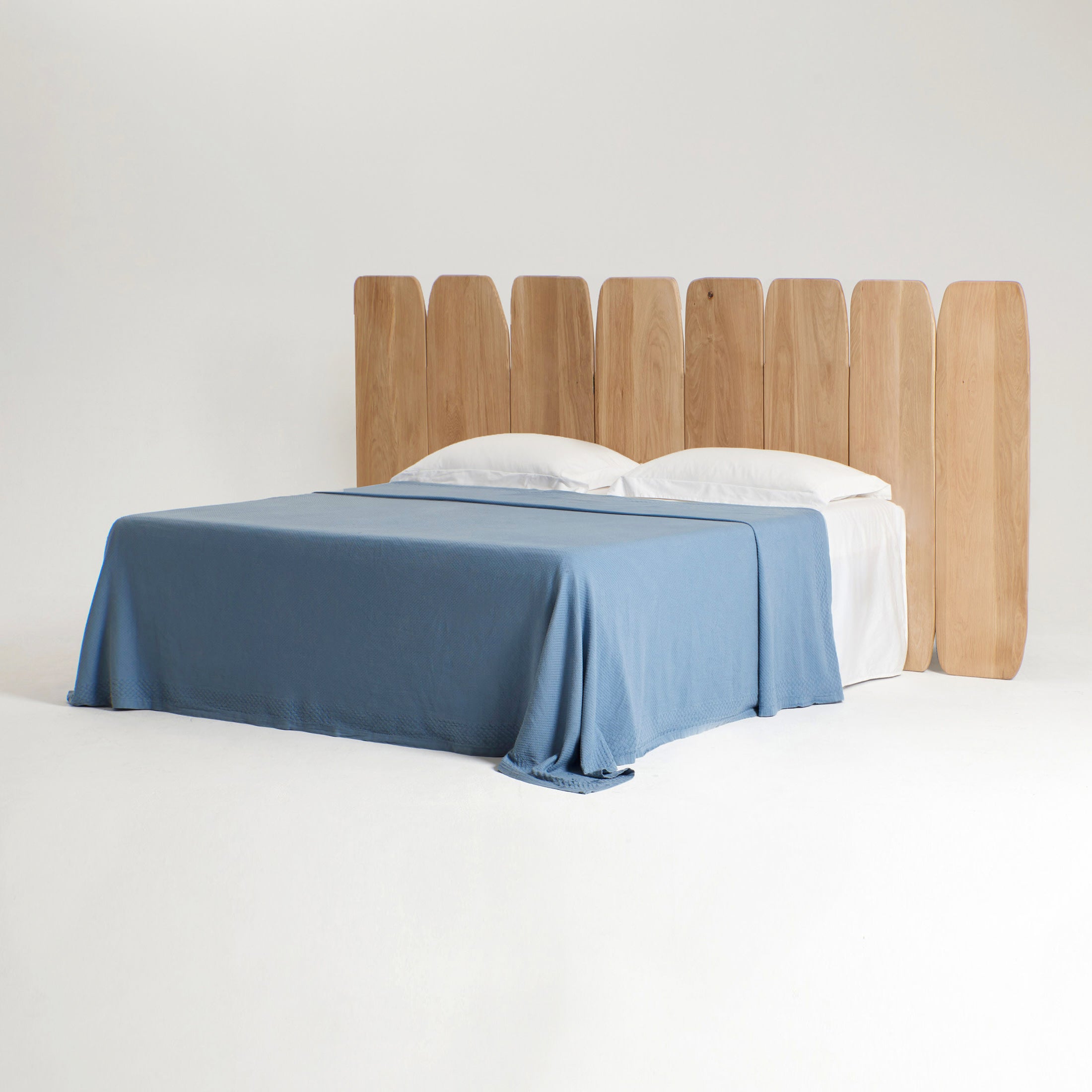 Madeira Walnut Headboard Medium — in context