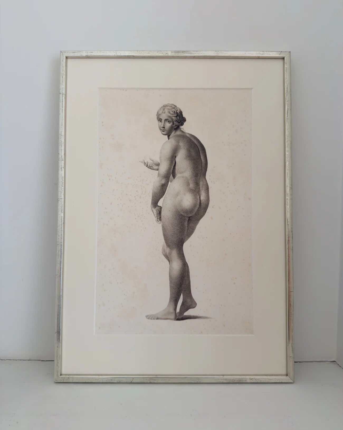 Étude de figure néoclassique, d'après Caldani