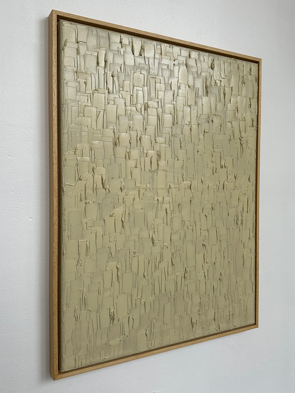 'Buff Titanium - Heavy Texture' Painting — detail view