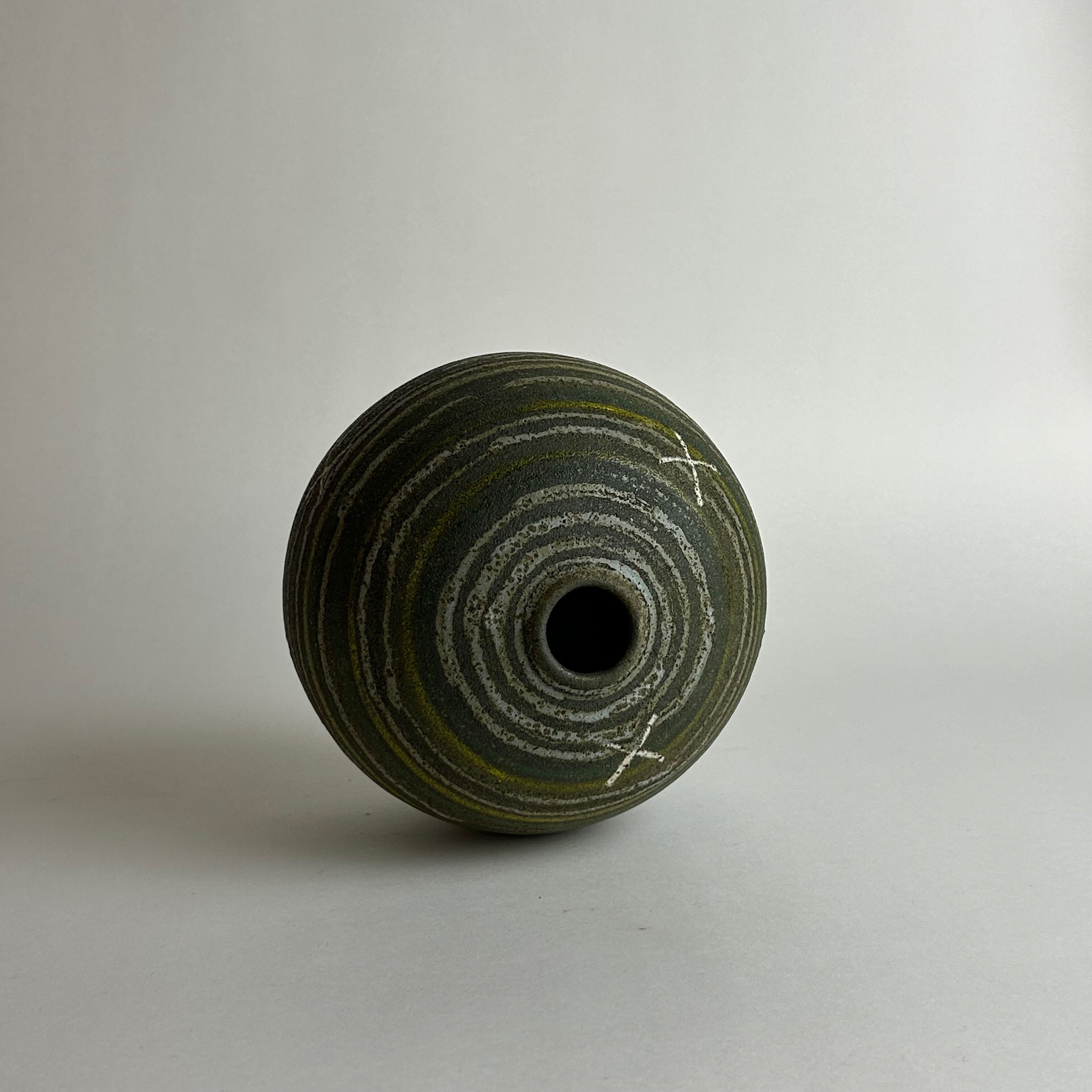 Constellation Bud Vase in Ceramic and Glazed Ceramic by Matthew Ward — detail view