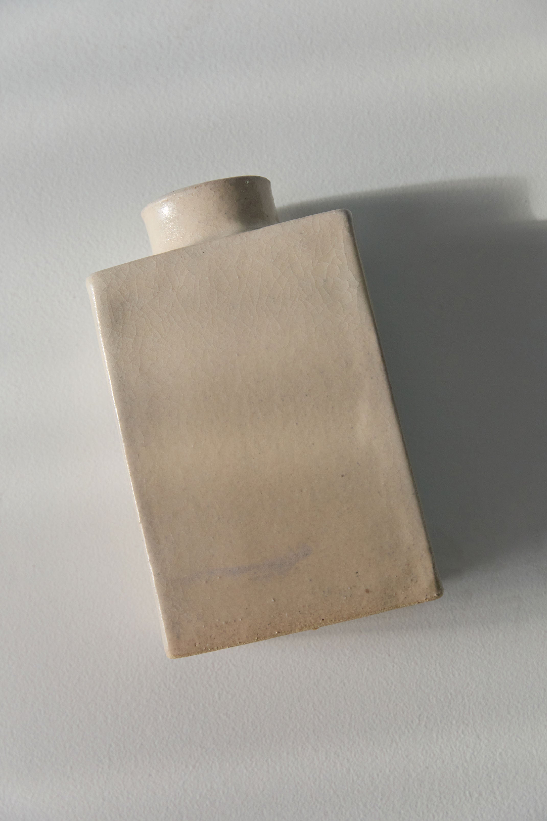 Cuubik Small Neige Ceramic Vase