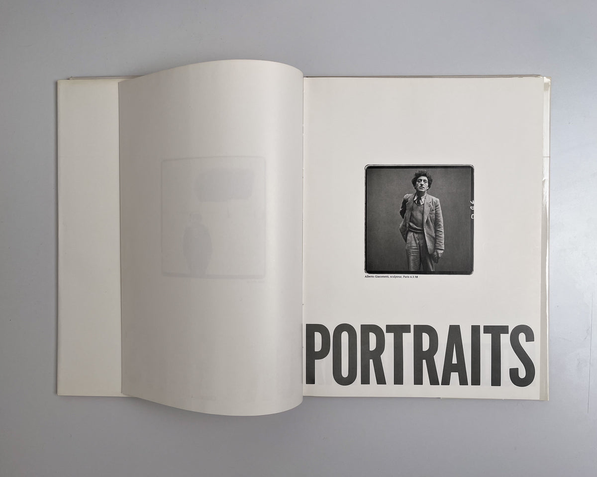 Richard Avedon - Portraits, First French Edition, Éditions du Chêne, 1976 — detail view