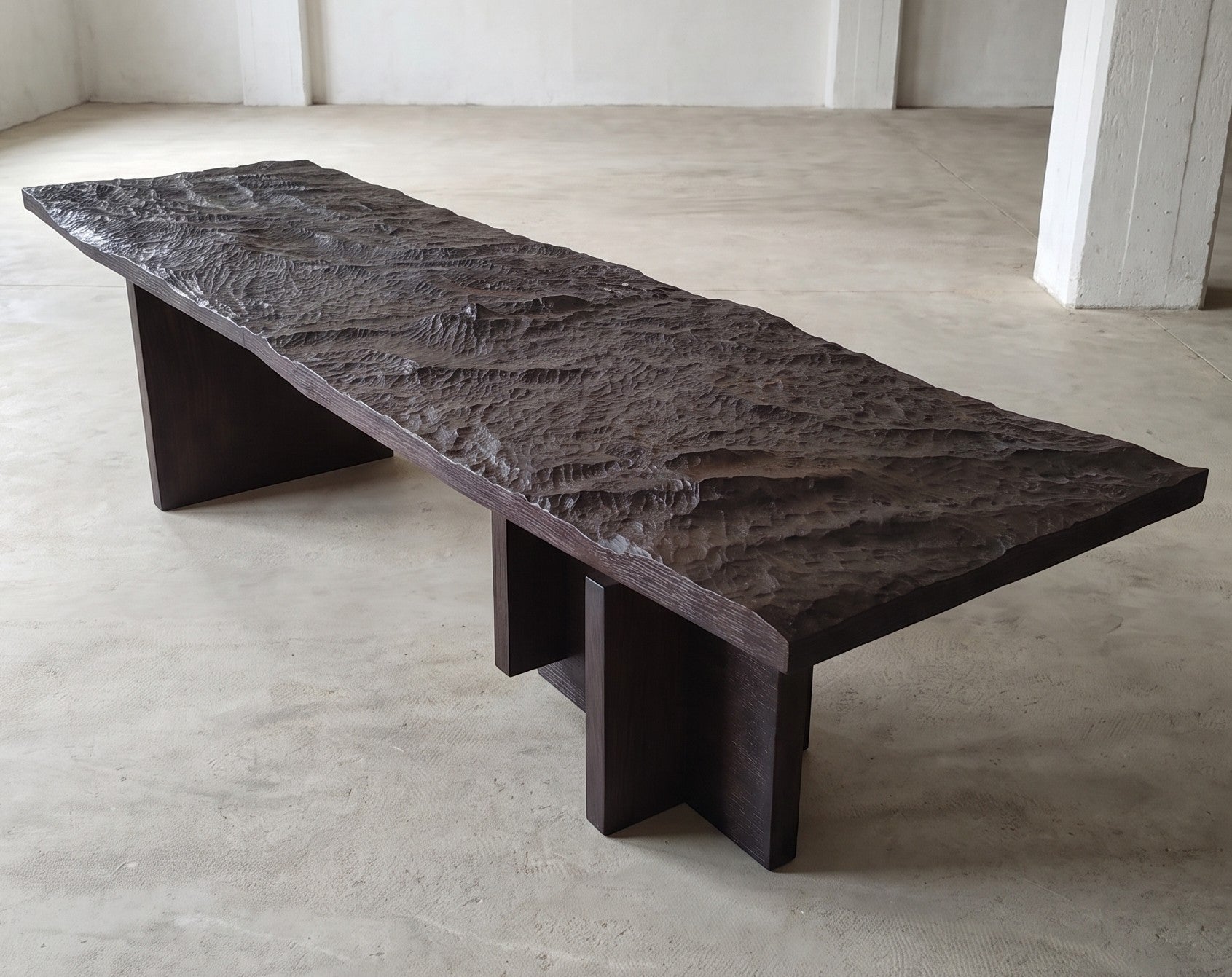 Bench "(sea) sampling" — detail view