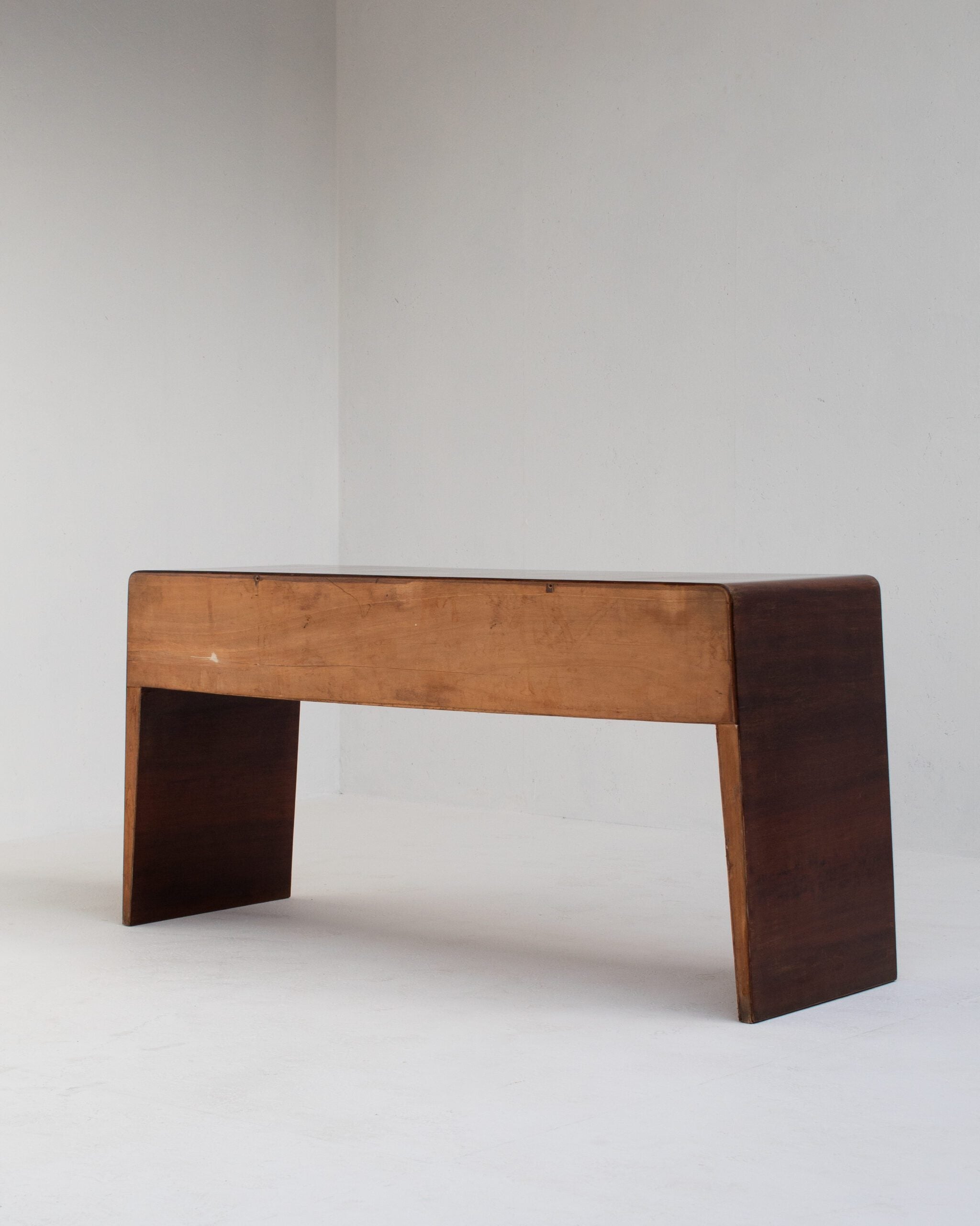 Art Deco Wooden Sideboard/Cabinet/Console — top view of wooden surface