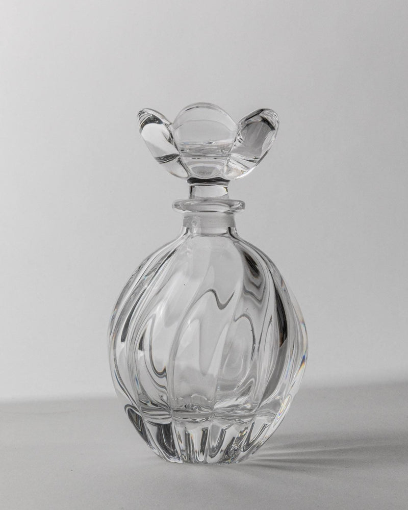 1950s Murano Glass Perfume Bottle by Bottega Jacobs | The Oblist — clear glass, vintage design
