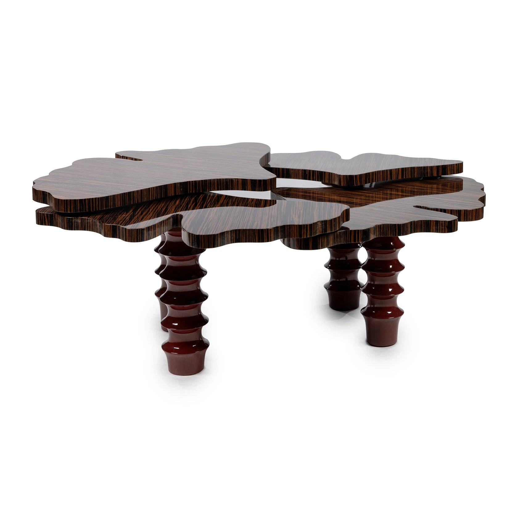 Ginkgo Coffee Table - Ebony — lifestyle setting