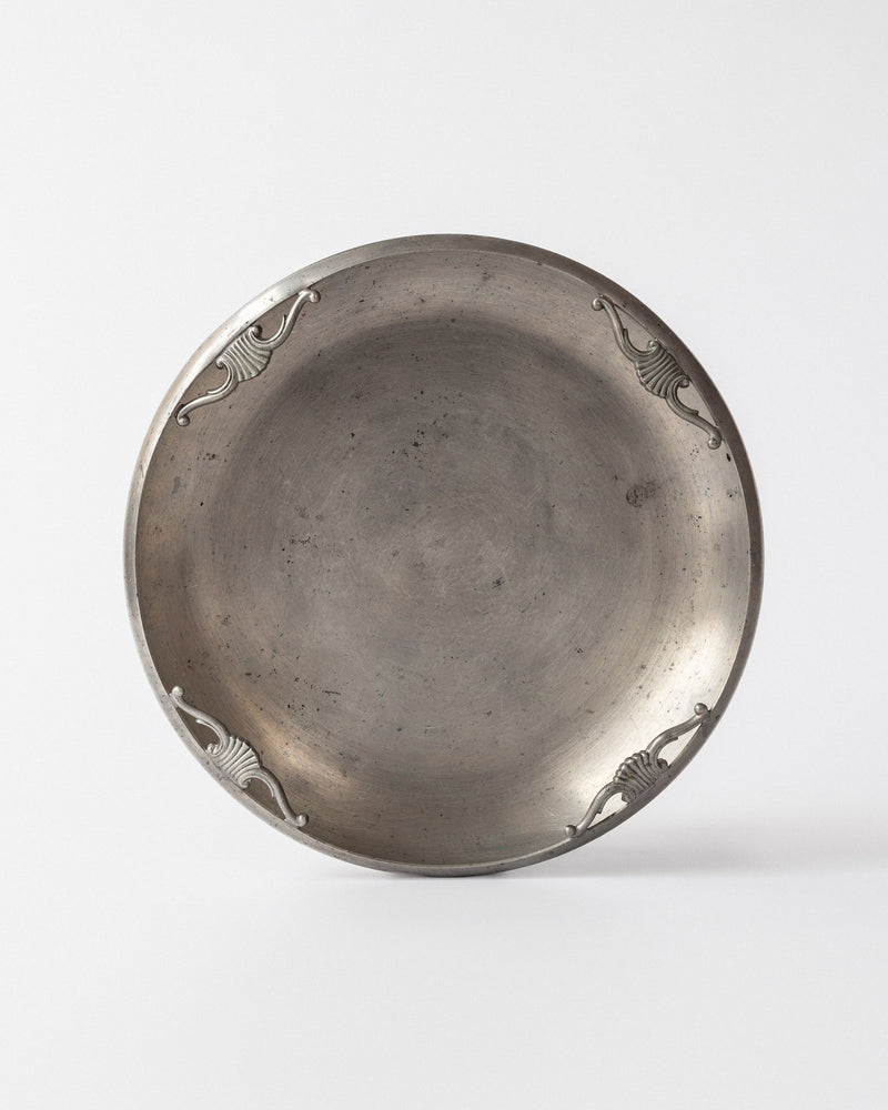 Art Deco Pewter Bowl by Sylvia Stave | The Oblist — handcrafted pewter, vintage design