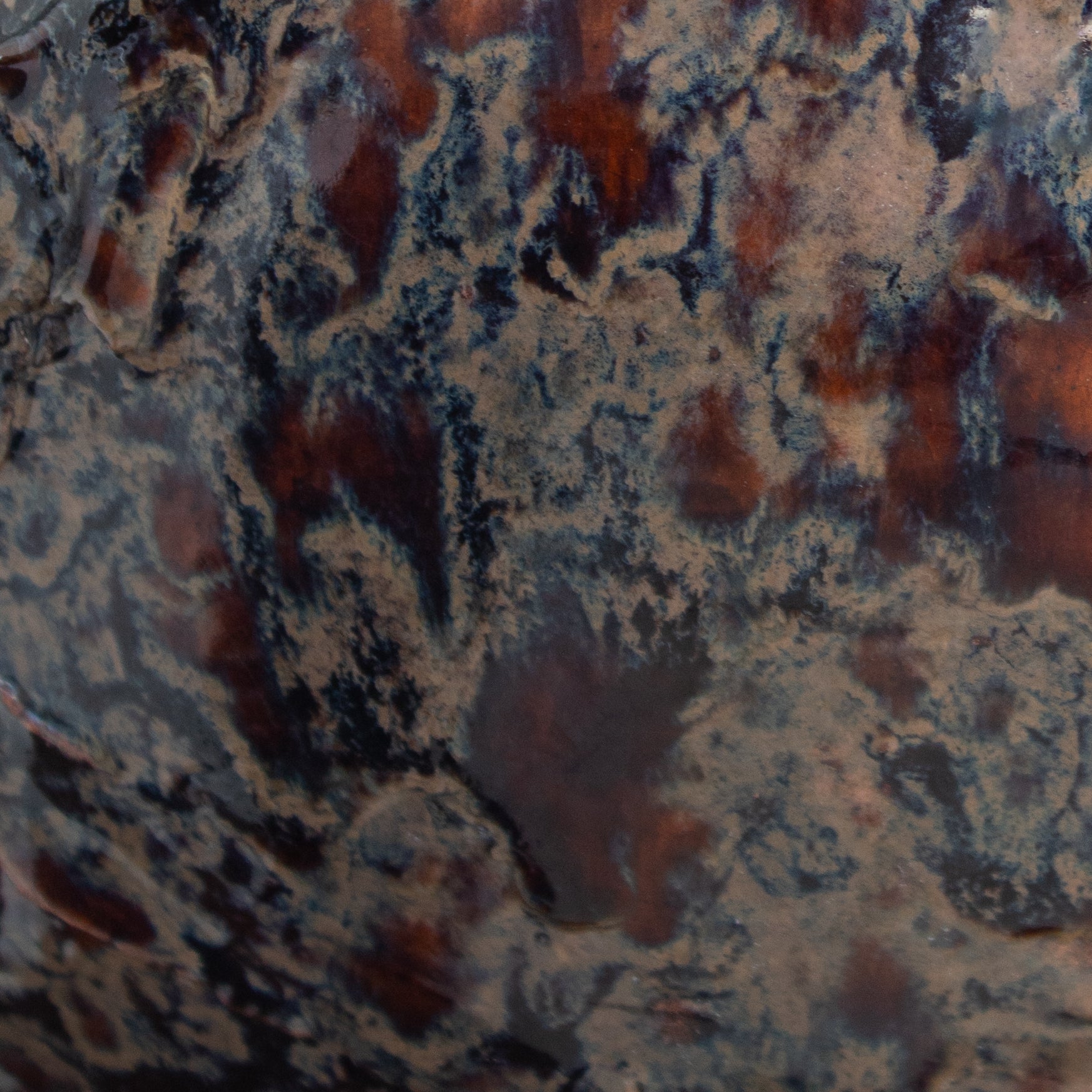 Ceramic Flower Pot / Vase — close-up of textured ceramic surface