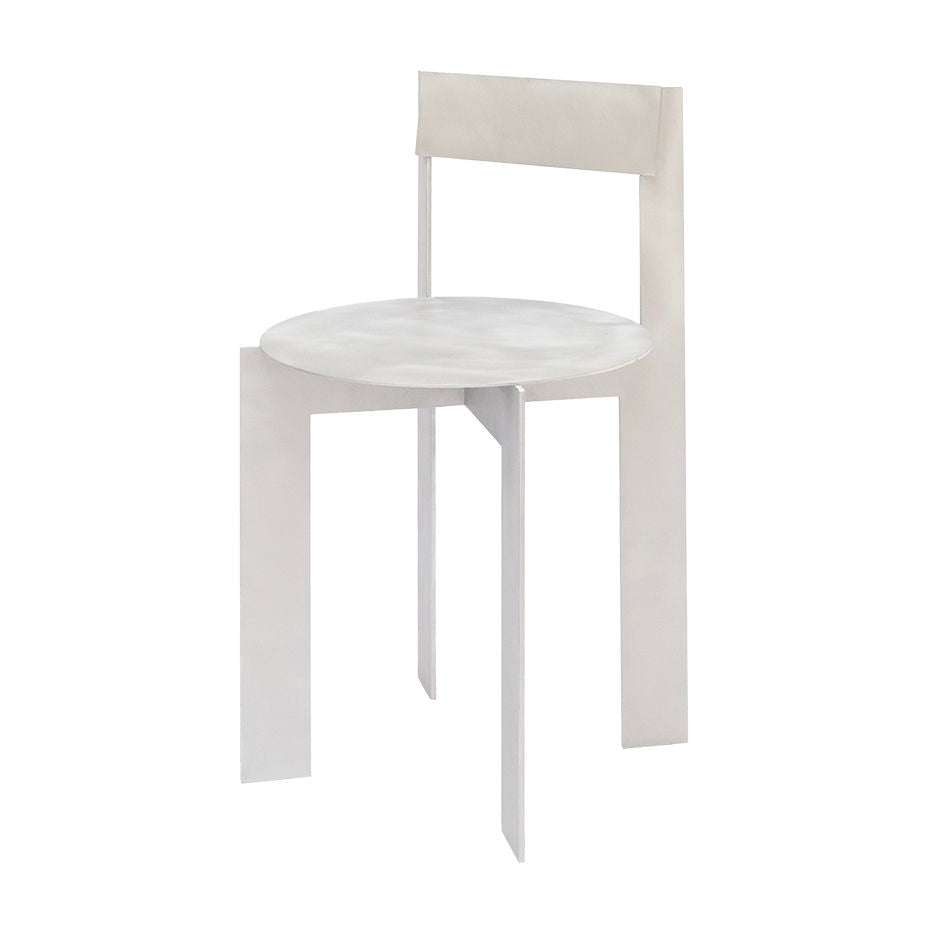 Aluminum Chair Object111 — front view in minimalist setting