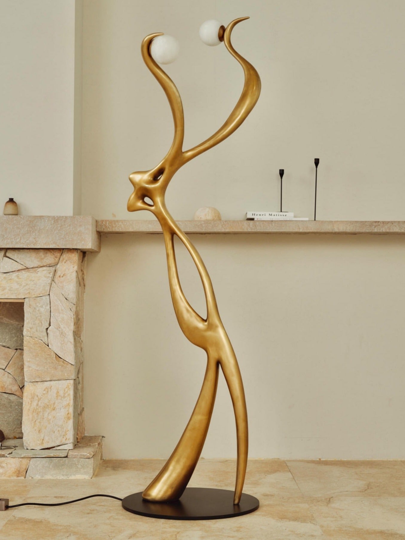 Sculptural Floor Lamp - Collection X Elfe by Duen Studio | The Oblist