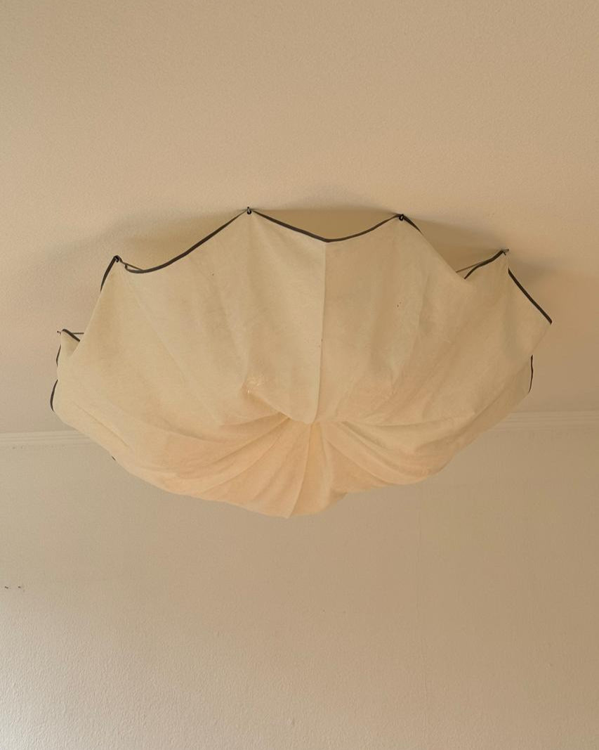 Tobia Scarpa for FLOS Celestia Sculptural Ceiling Light, Italy 1982